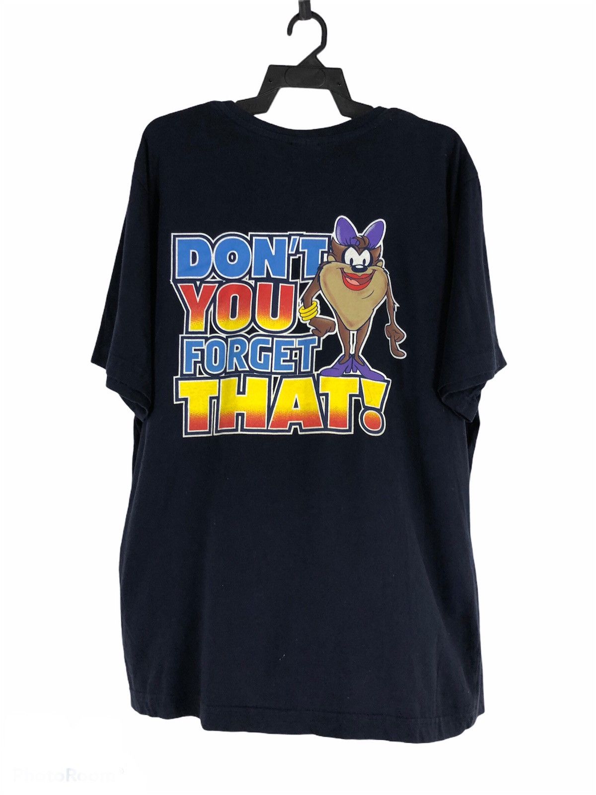 Cartoon Network × Warner Bros Vintage Warner Bros Taz Looney Tunes 90s T Shirt Size US XL / EU 56 / 4 - 4 Thumbnail
