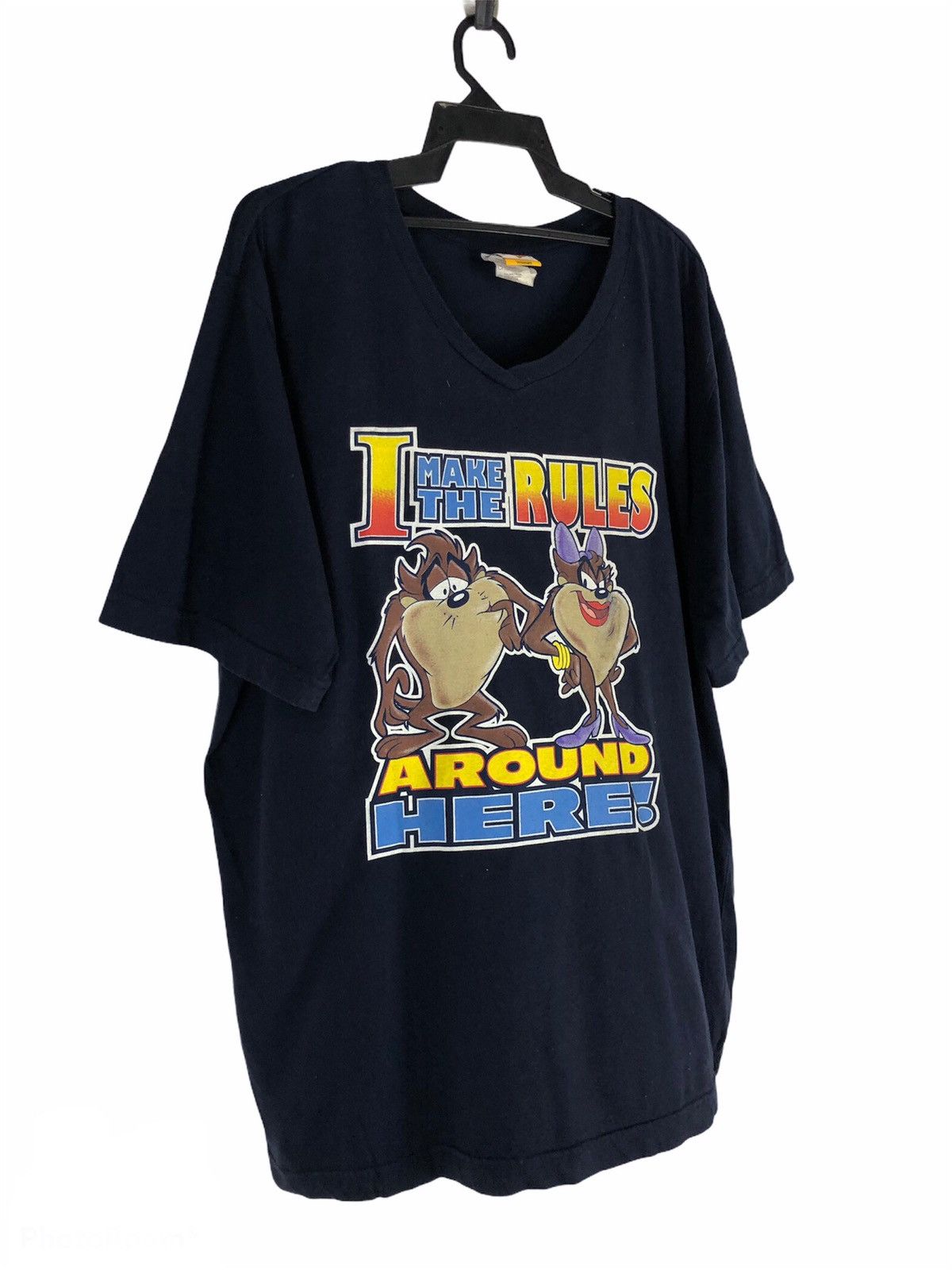 Cartoon Network × Warner Bros Vintage Warner Bros Taz Looney Tunes 90s T Shirt Size US XL / EU 56 / 4 - 2 Thumbnail
