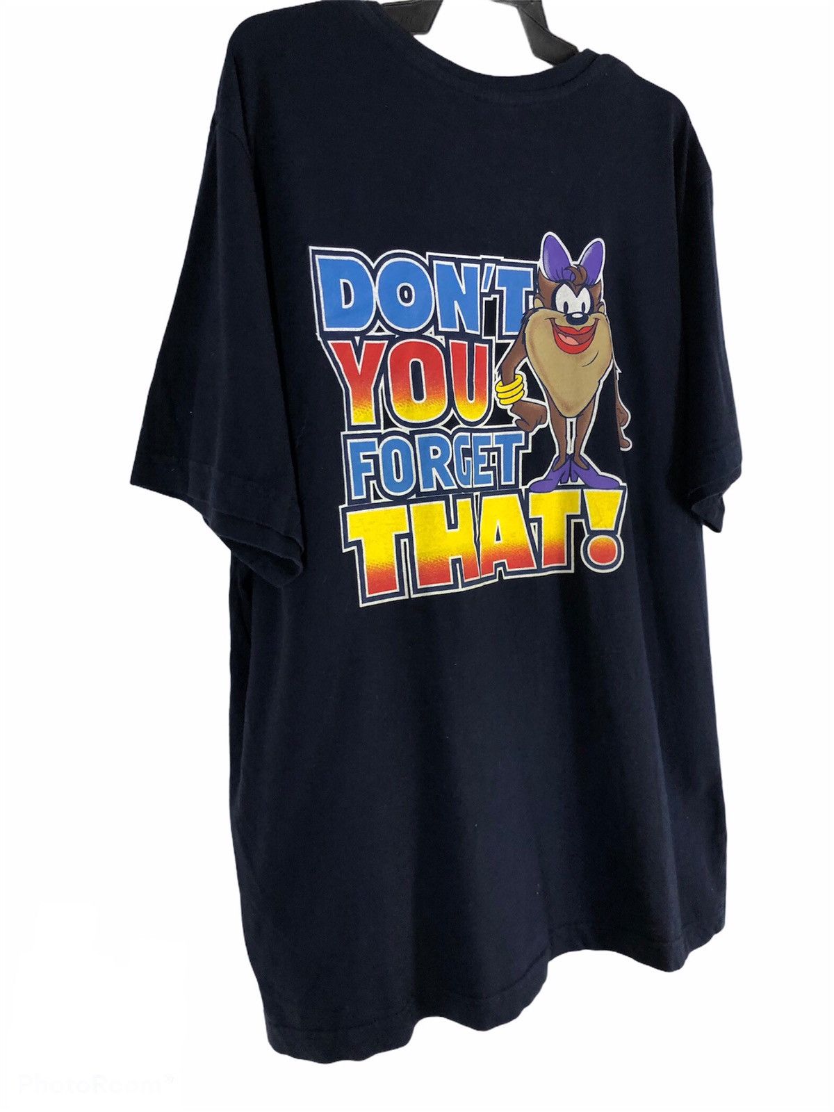 Cartoon Network × Warner Bros Vintage Warner Bros Taz Looney Tunes 90s T Shirt Size US XL / EU 56 / 4 - 3 Thumbnail