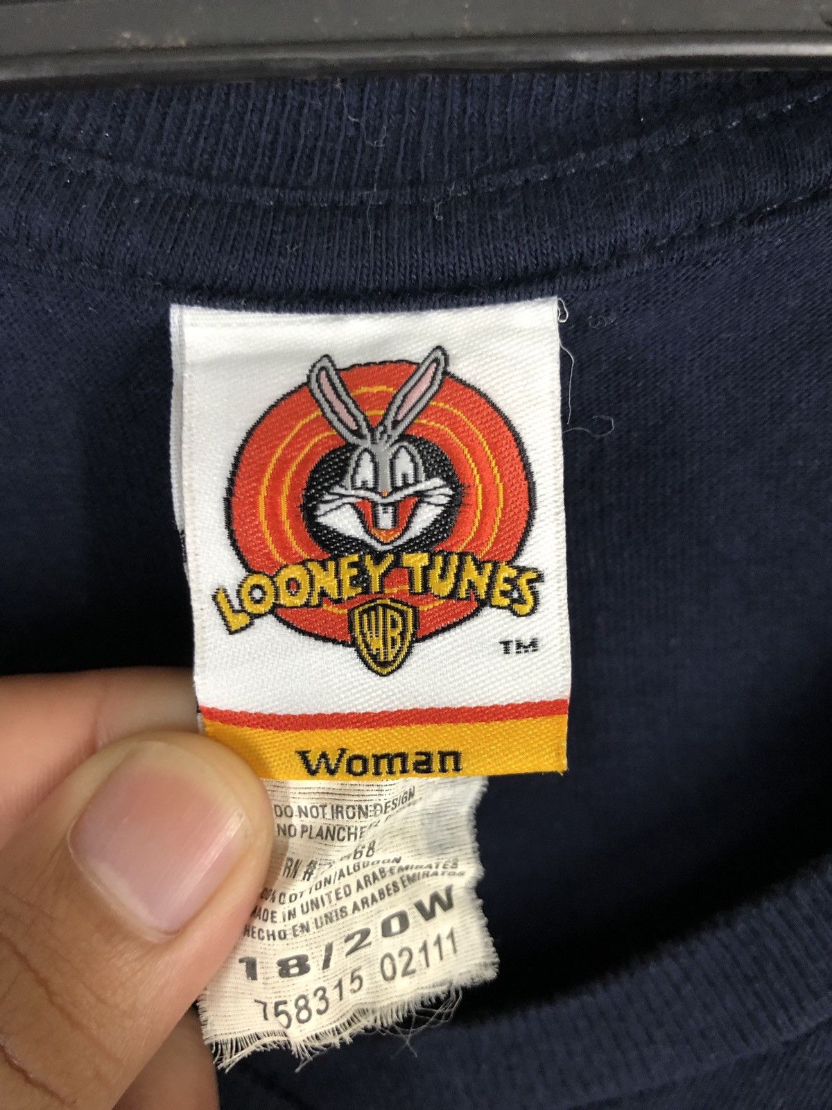 Cartoon Network × Warner Bros Vintage Warner Bros Taz Looney Tunes 90s T Shirt Size US XL / EU 56 / 4 - 8 Thumbnail