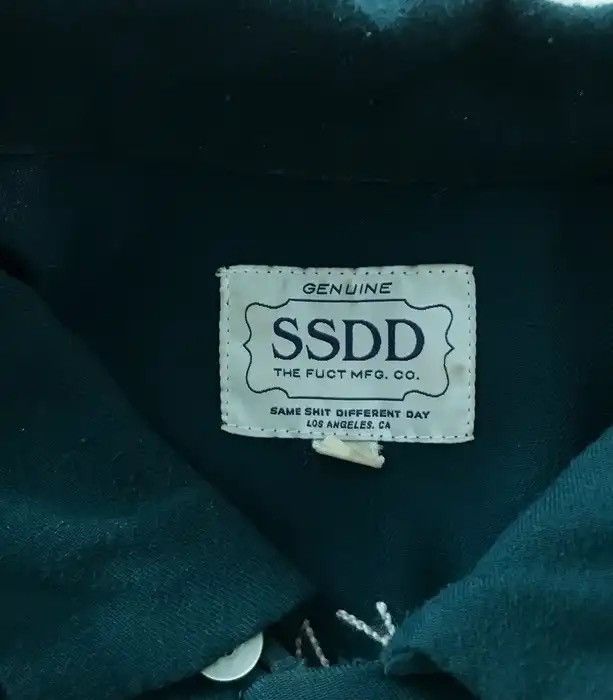 FUCT × SSDD × Wes Lang Fuct SSDD x Wes Lang "Tits Or Wheels" Button Up Shirt Size US XL / EU 56 / 4 - 9 Thumbnail