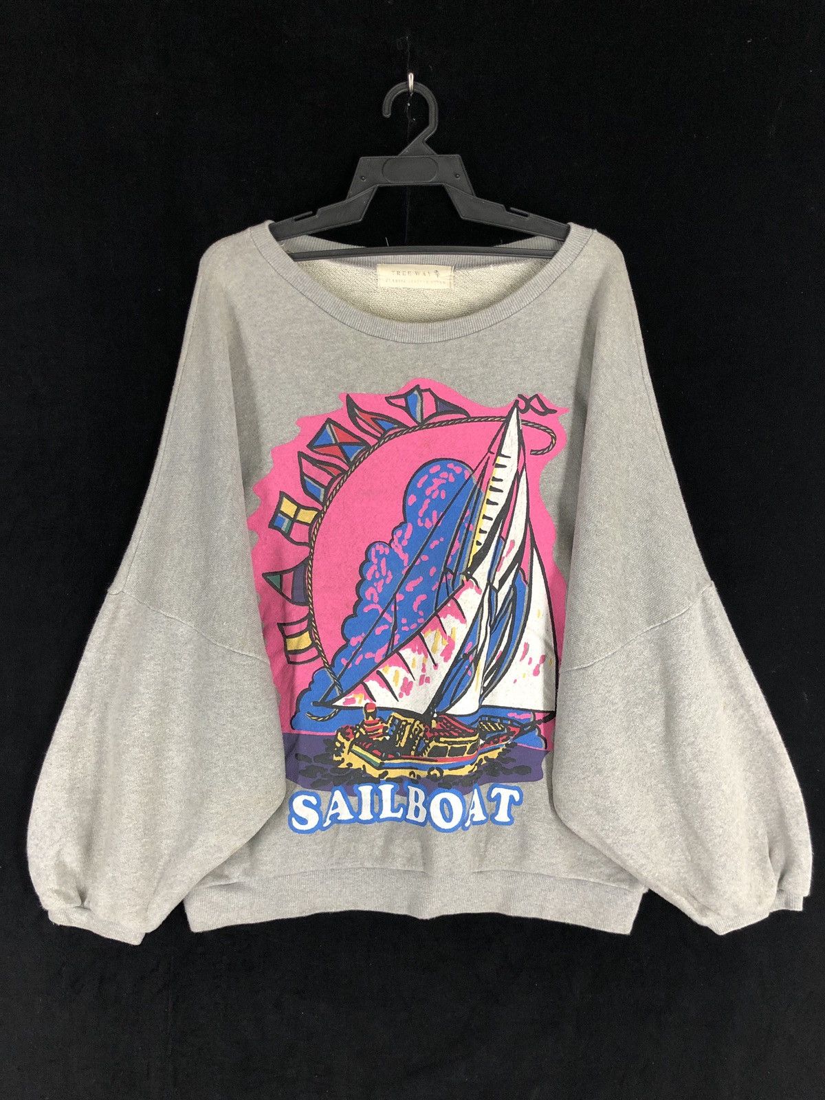 Japanese Brand × Vintage sailboat joystick to the world treeway classic vintage Size US XL / EU 56 / 4 - 1 Thumbnail