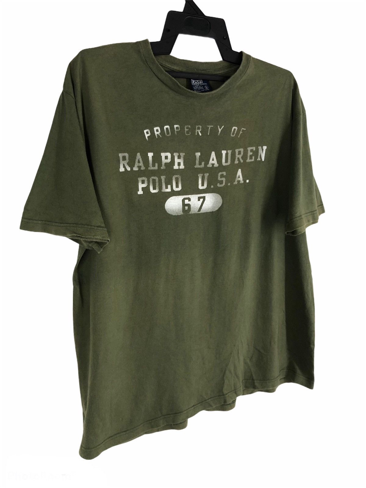 Polo Ralph Lauren × Vintage Vintage Polo Ralph Lauren big logo t-shirt Size US L / EU 52-54 / 3 - 3 Thumbnail