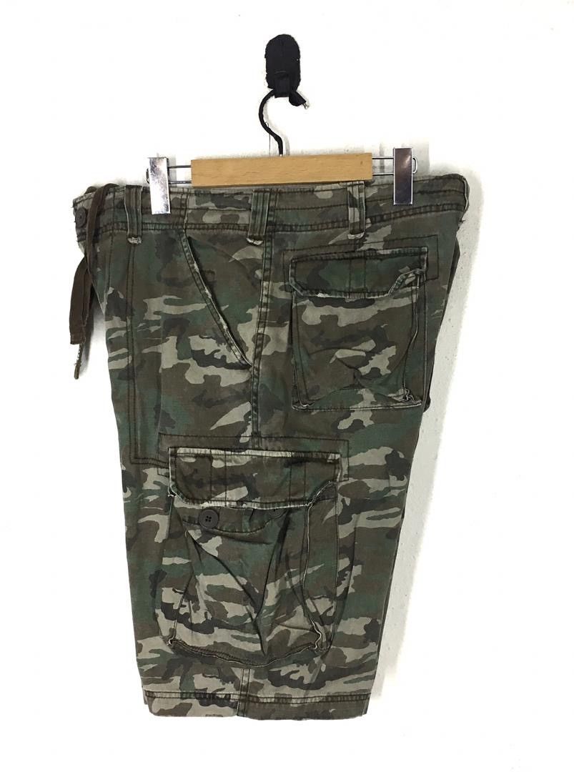 Japanese Brand Real crush Clothing Cargo short Pants Size US 34 / EU 50 - 4 Thumbnail