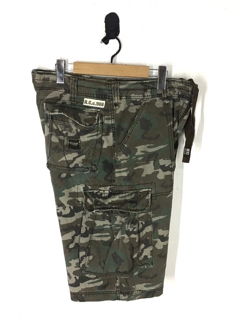 Japanese Brand Real crush Clothing Cargo short Pants Size US 34 / EU 50 - 3 Thumbnail