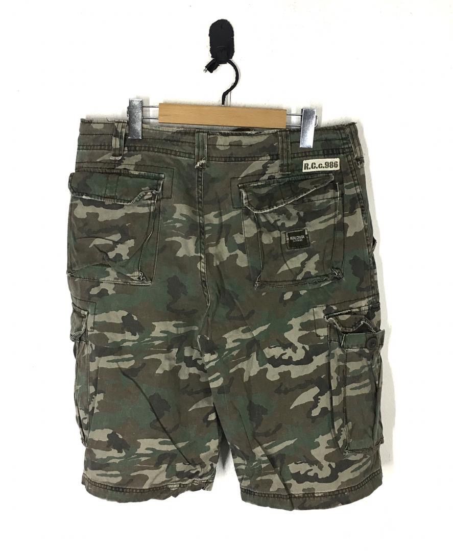 Japanese Brand Real crush Clothing Cargo short Pants Size US 34 / EU 50 - 2 Thumbnail