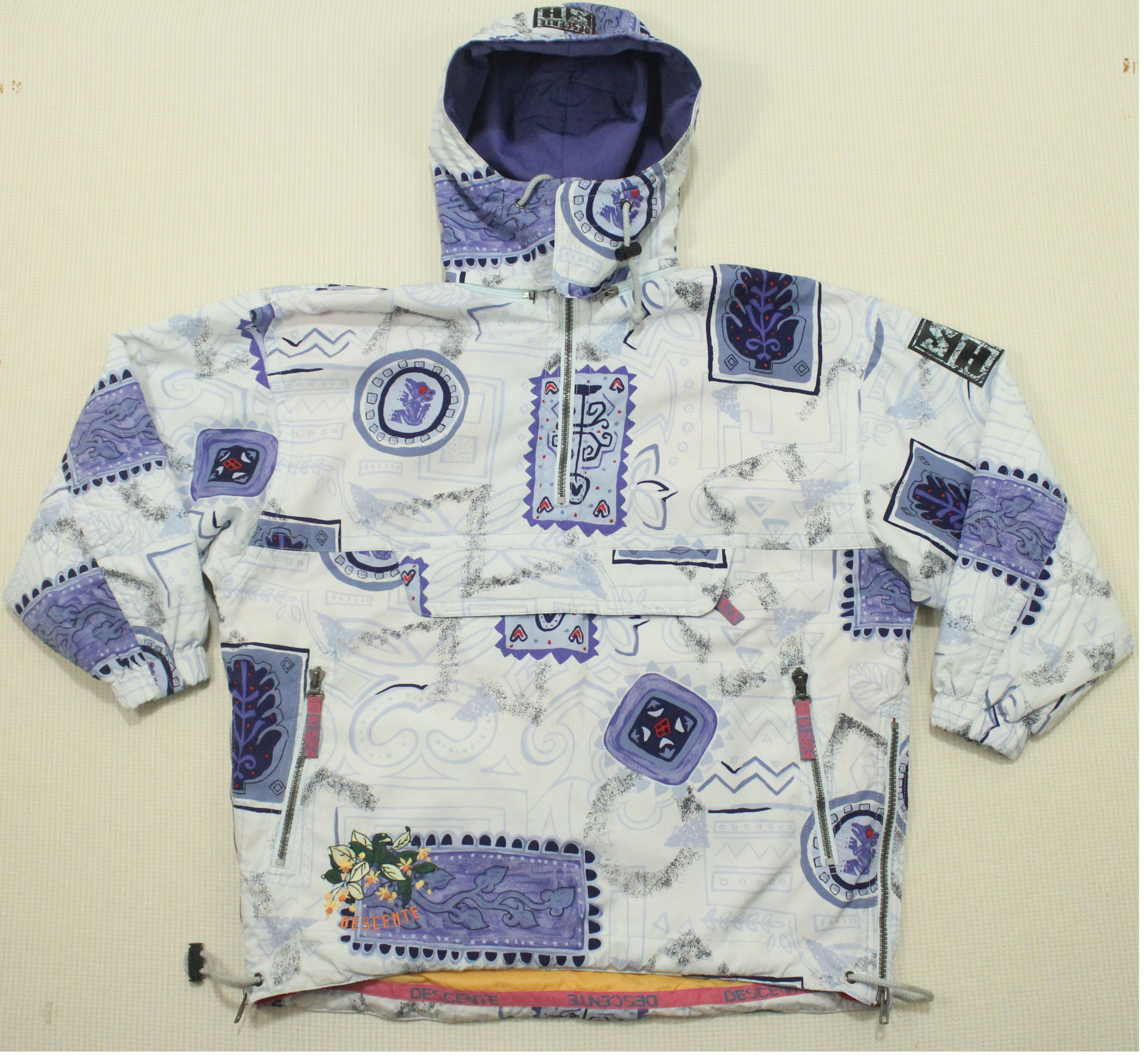 Descente × Vintage DESCENTE Jacket Ski Pullover Removable Hooded Jaspo Size US M / EU 48-50 / 2 - 3 Thumbnail