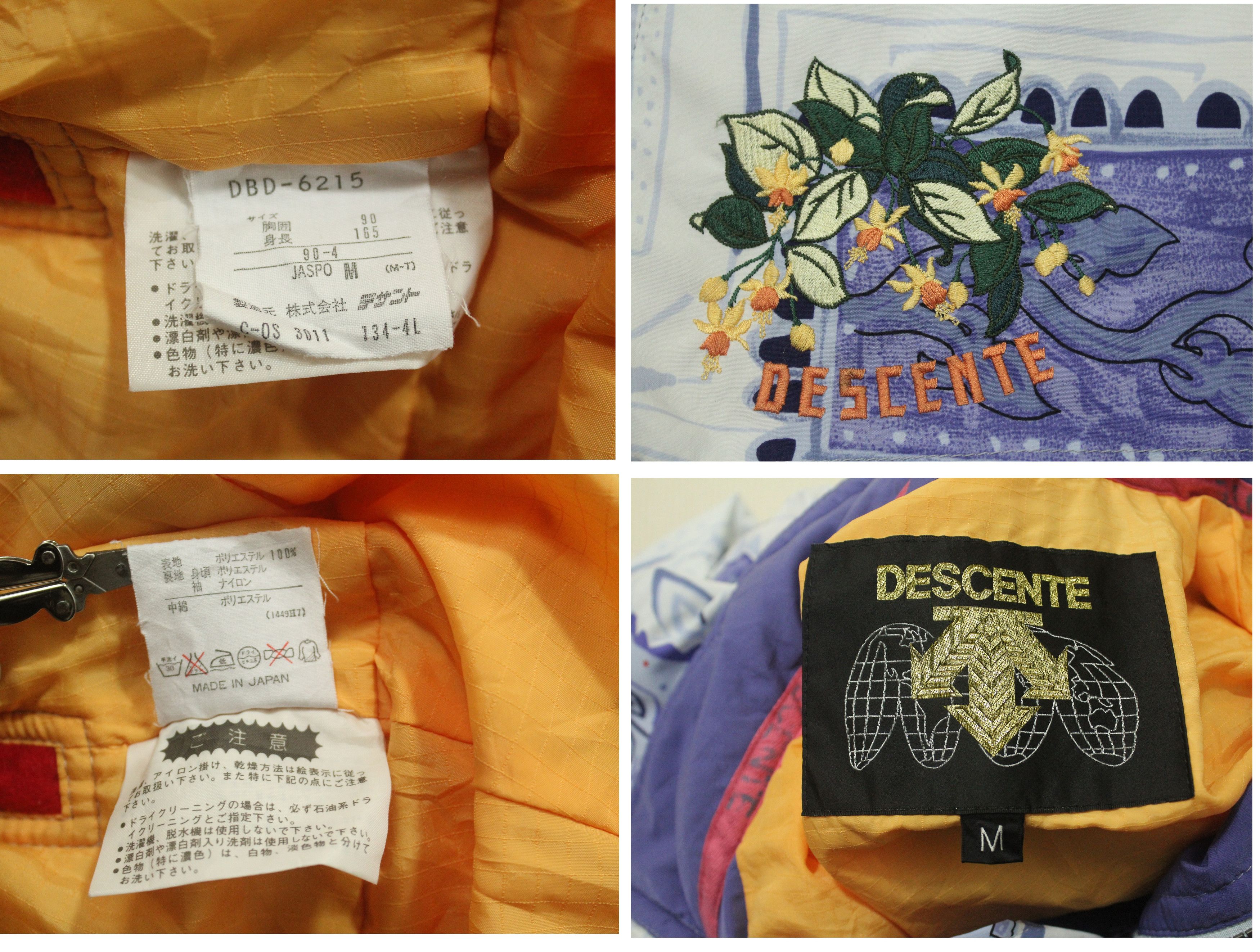 Descente × Vintage DESCENTE Jacket Ski Pullover Removable Hooded Jaspo Size US M / EU 48-50 / 2 - 7 Thumbnail