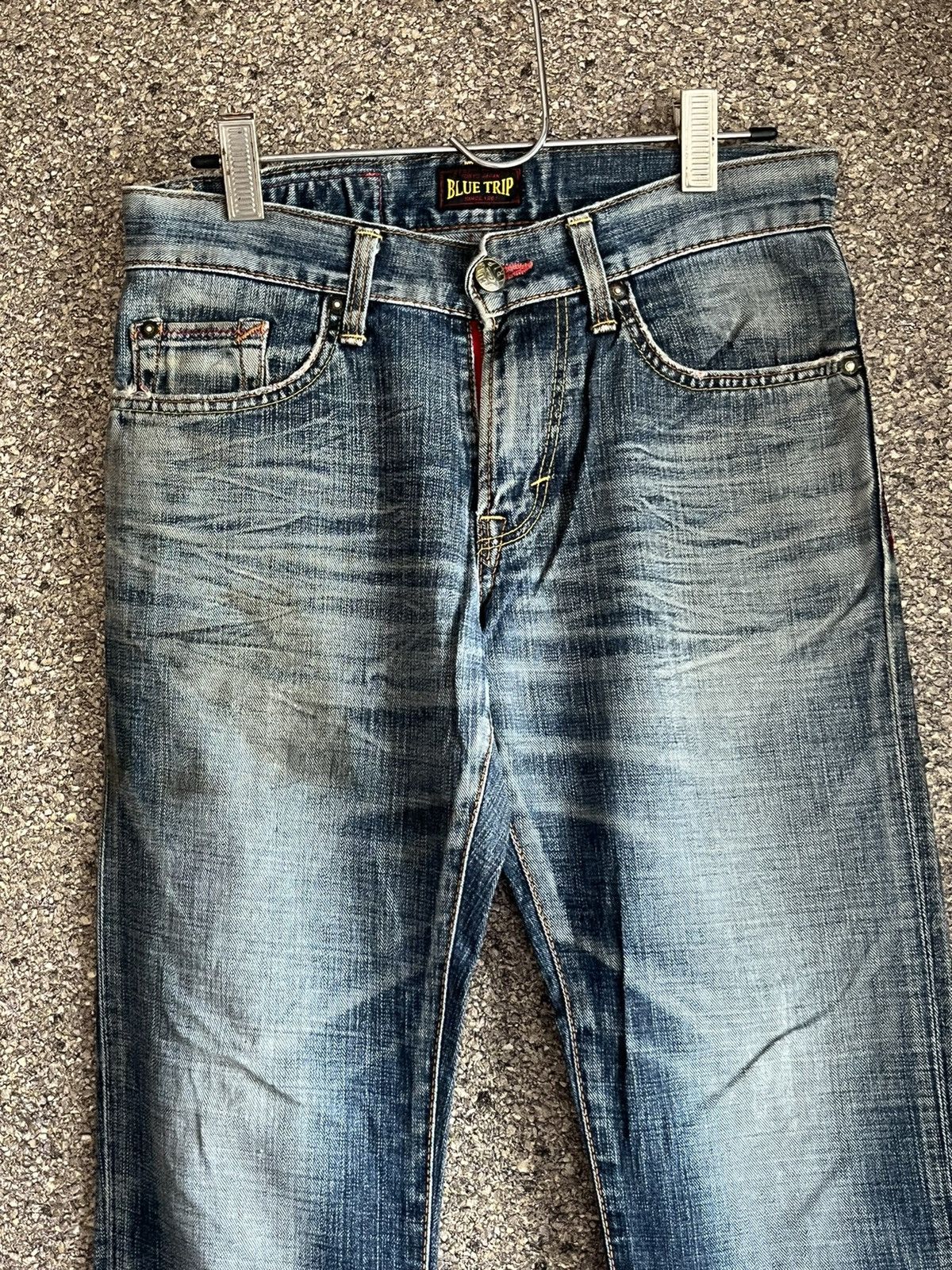 Japanese Brand × Vintage Blue trip ft53 Size US 30 / EU 46 - 2 Thumbnail