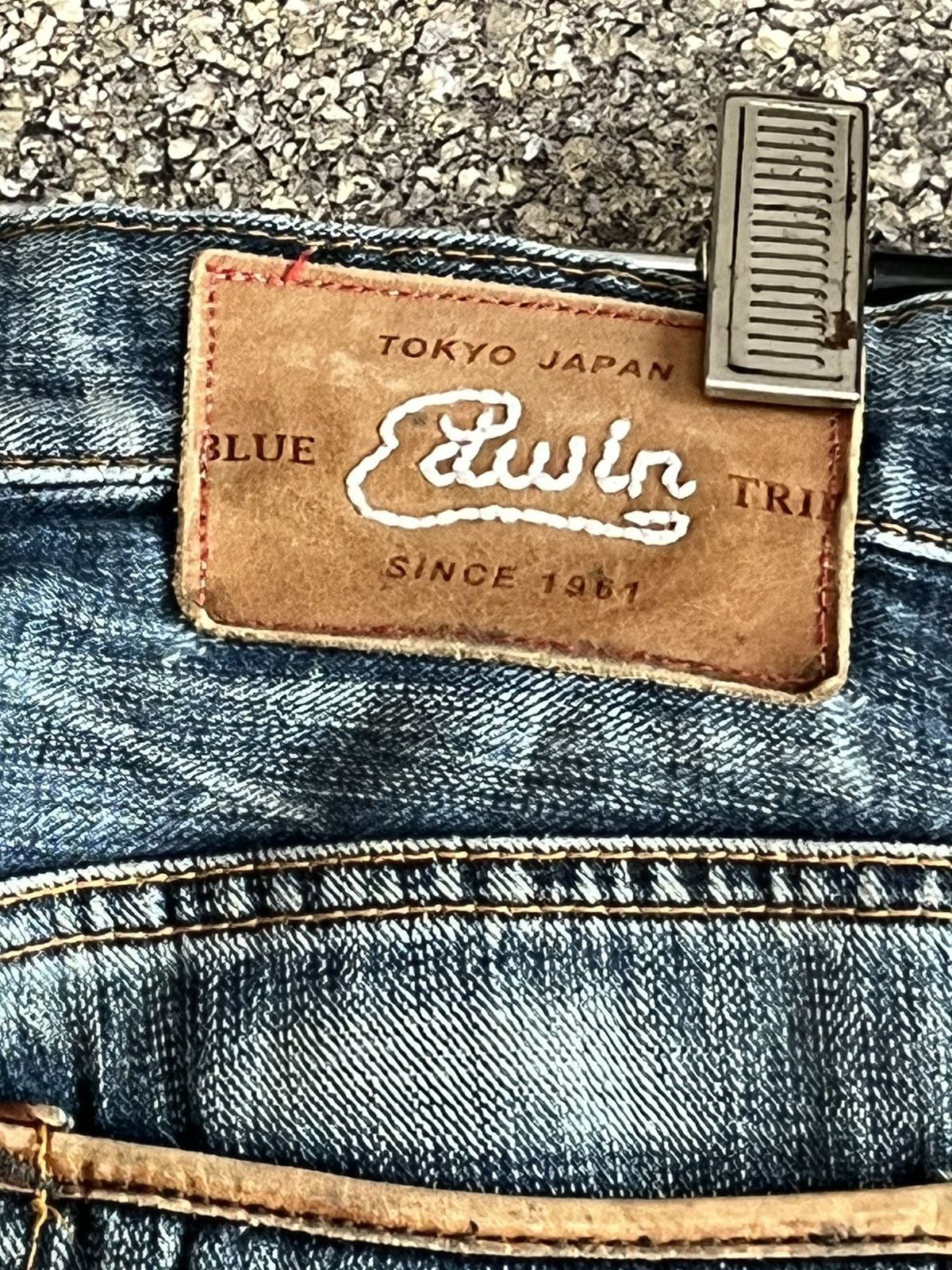 Japanese Brand × Vintage Blue trip ft53 Size US 30 / EU 46 - 10 Thumbnail