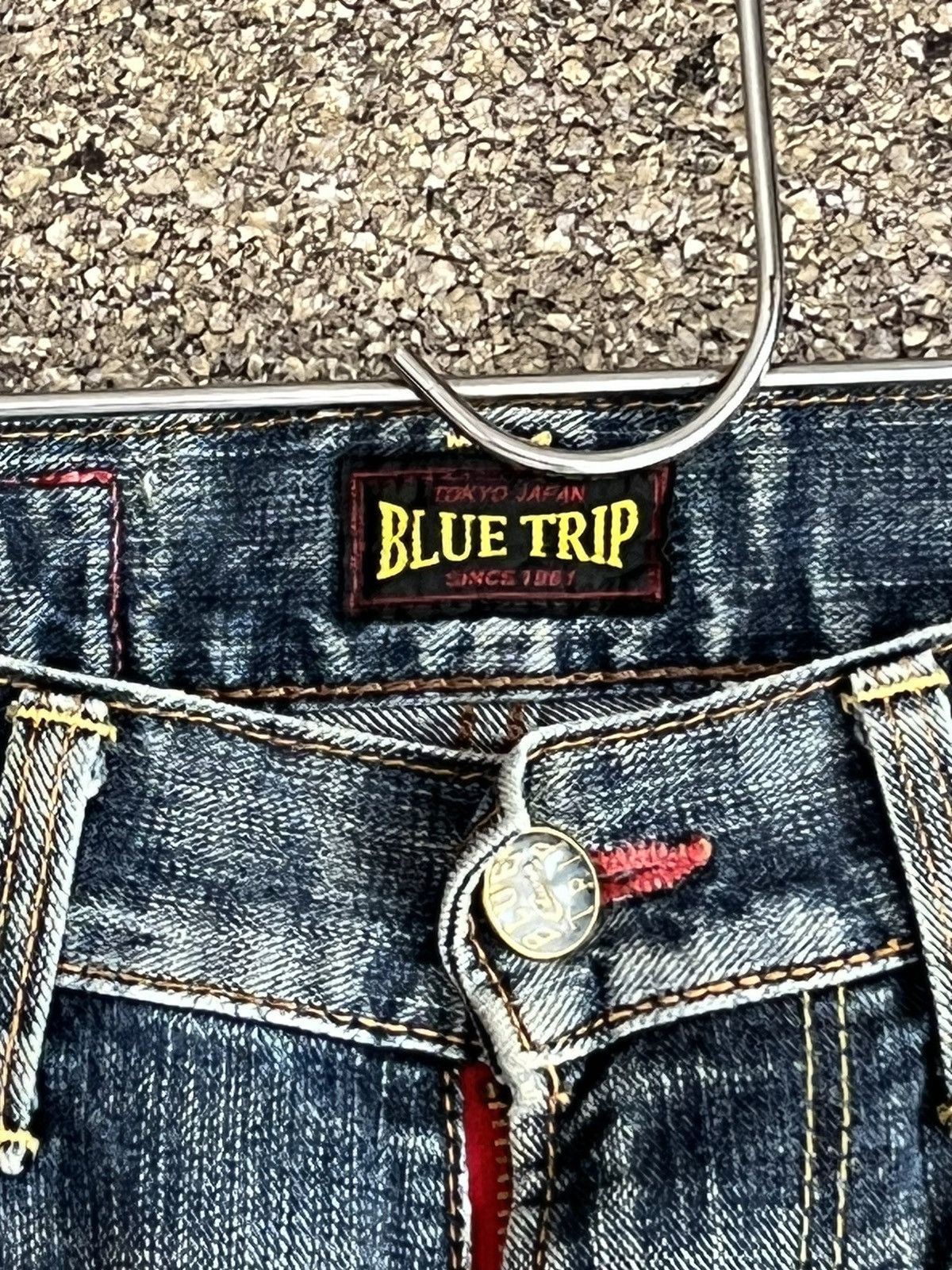 Japanese Brand × Vintage Blue trip ft53 Size US 30 / EU 46 - 5 Thumbnail