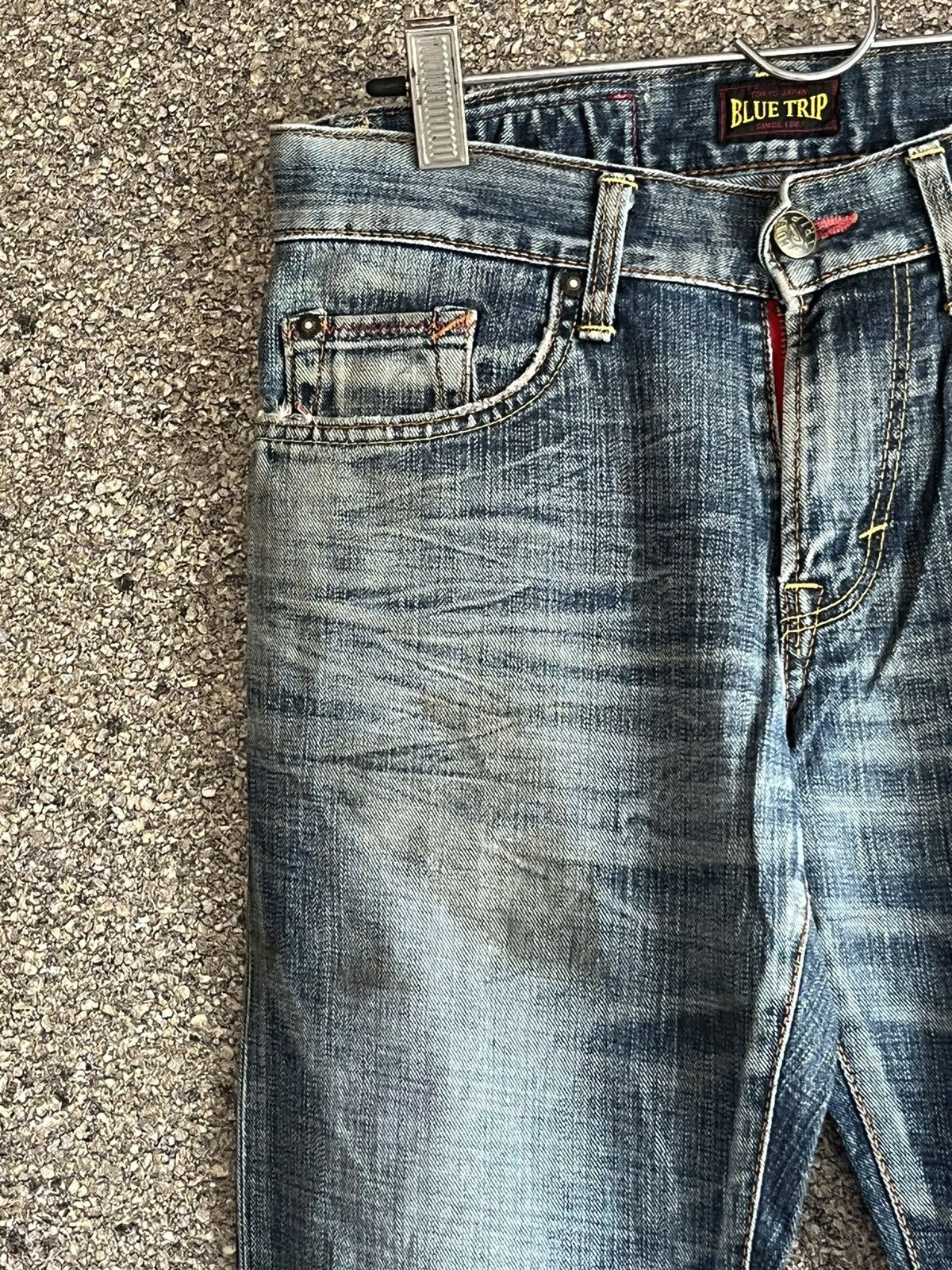 Japanese Brand × Vintage Blue trip ft53 Size US 30 / EU 46 - 3 Thumbnail