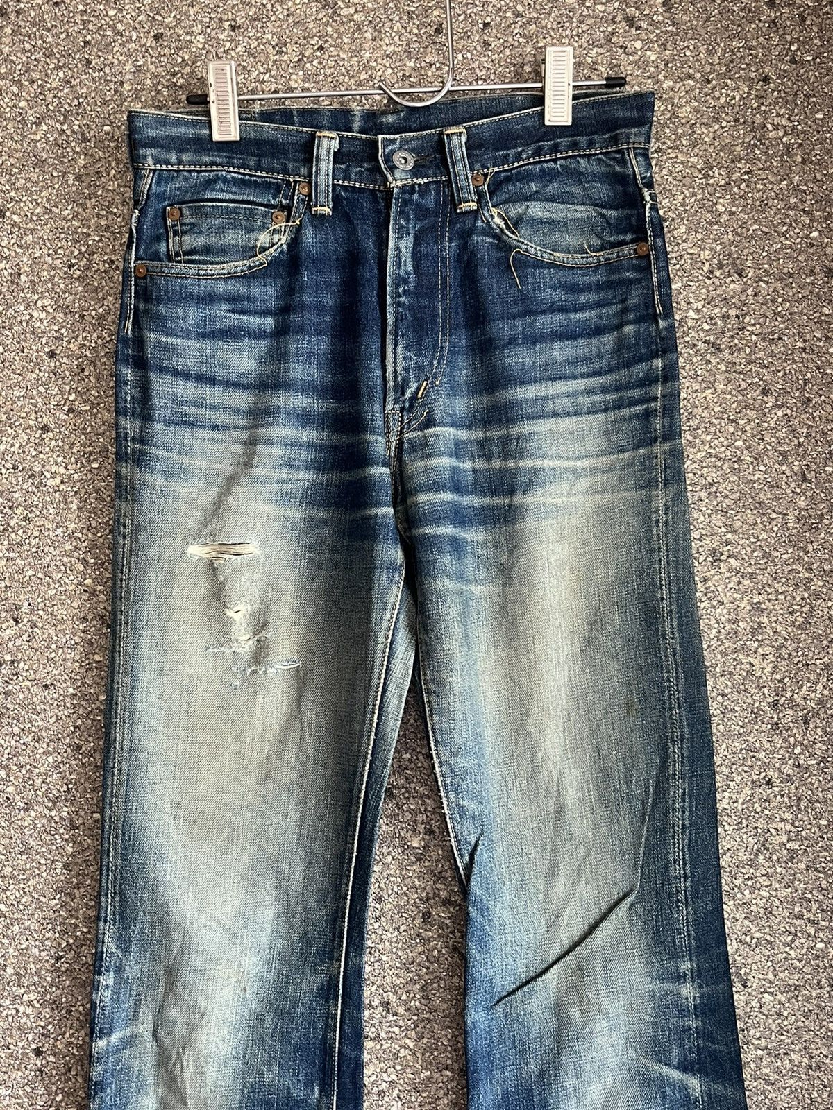 Japanese Brand × Vintage Skull jeans ft53 Size US 30 / EU 46 - 2 Thumbnail