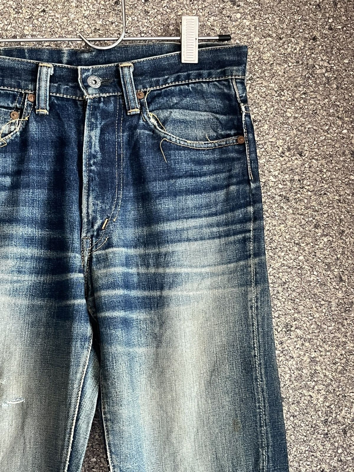 Japanese Brand × Vintage Skull jeans ft53 Size US 30 / EU 46 - 4 Thumbnail
