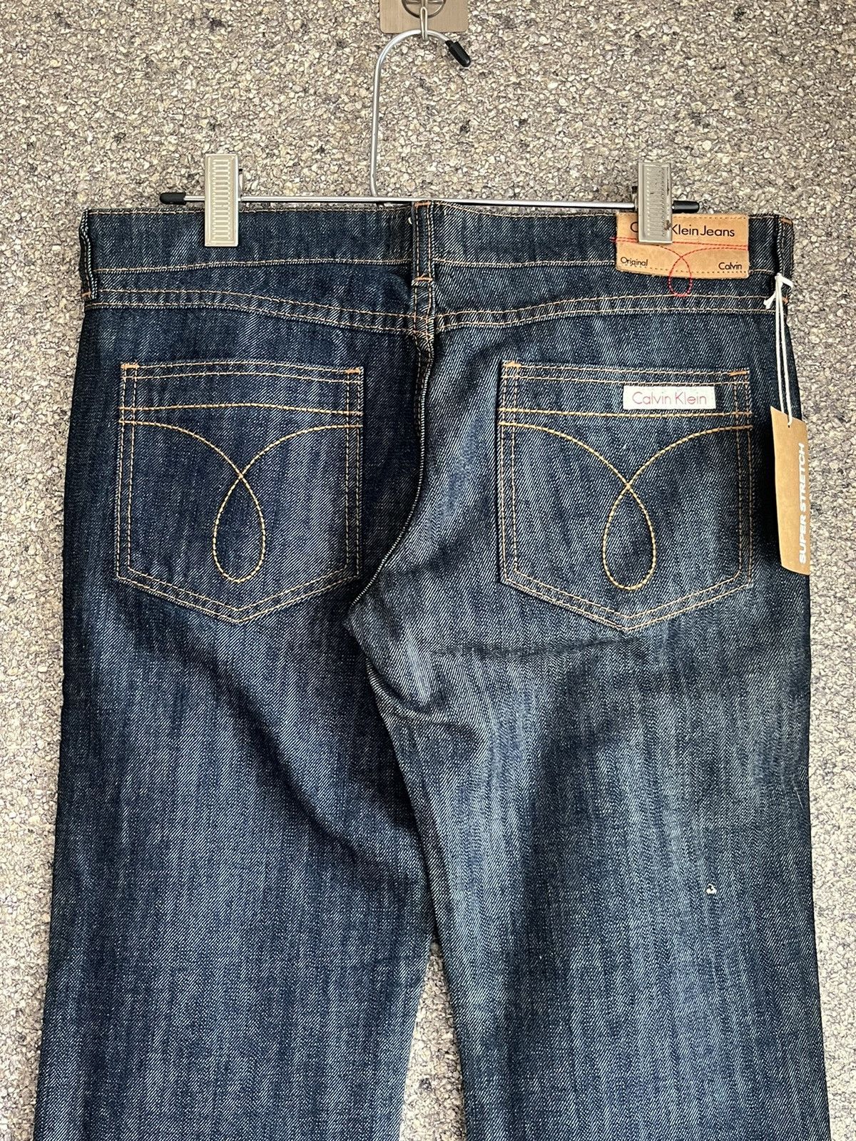 Designer × Vintage Flare jeans Calvin klein ft53 Size US 33 - 7 Thumbnail