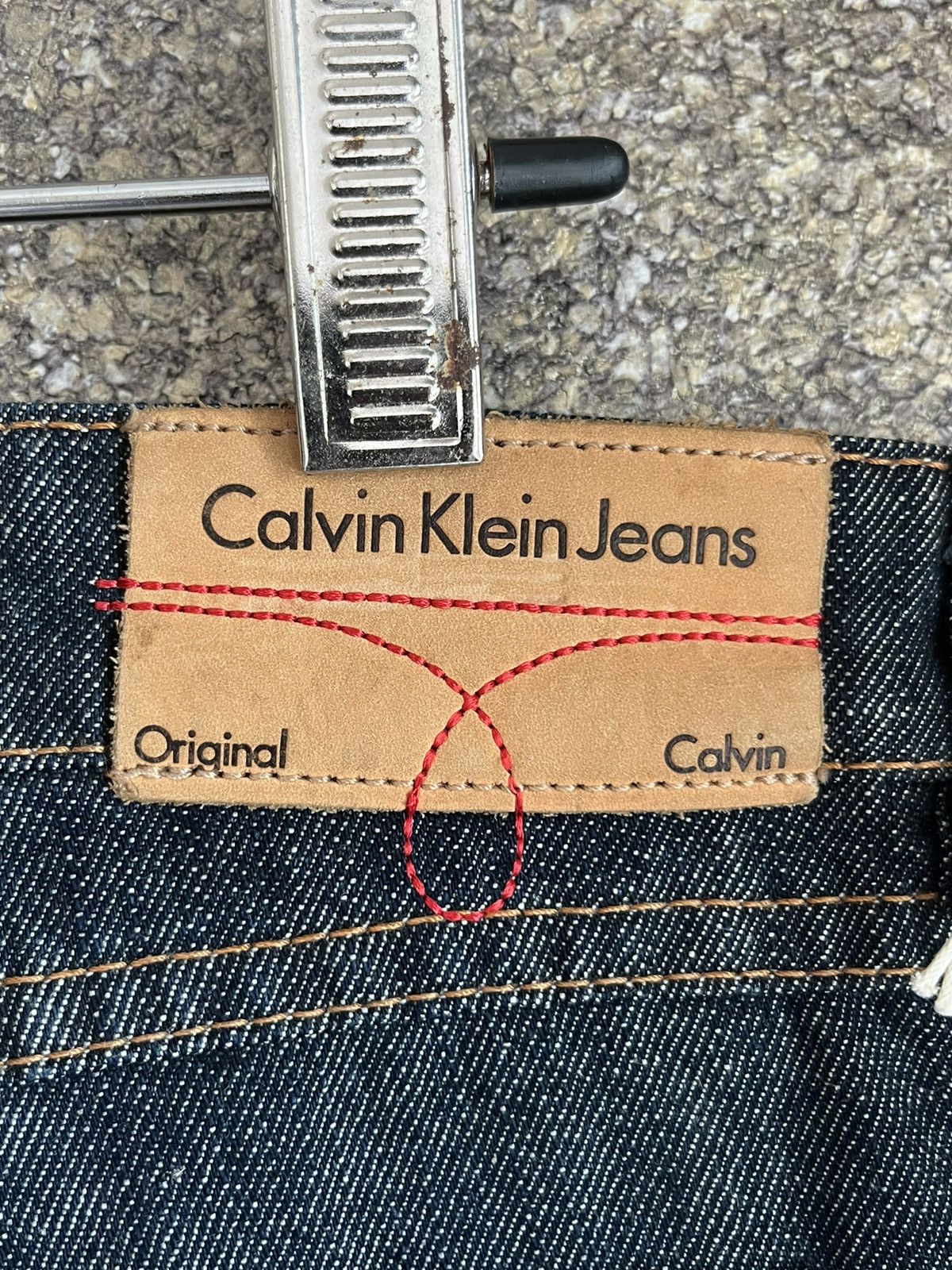Designer × Vintage Flare jeans Calvin klein ft53 Size US 33 - 10 Thumbnail