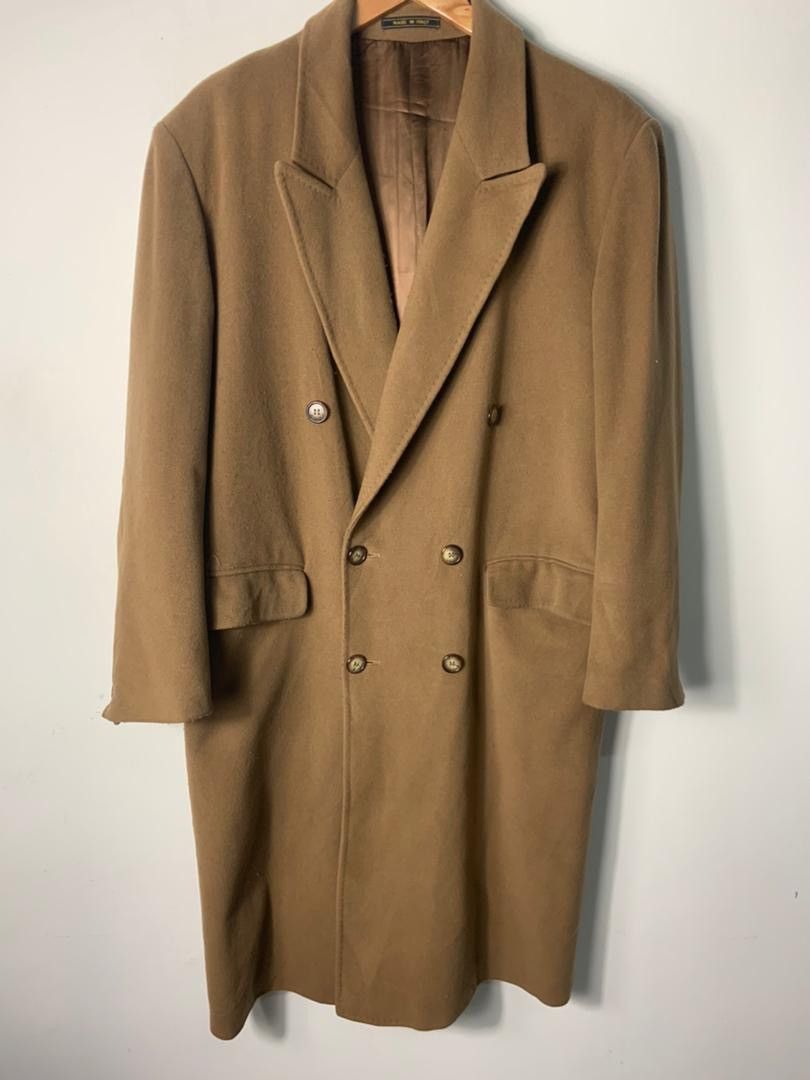 Other Vintage Italian Designer Misto Cashmere Long Jacket Coat Size US L / EU 52-54 / 3 - 6 Thumbnail
