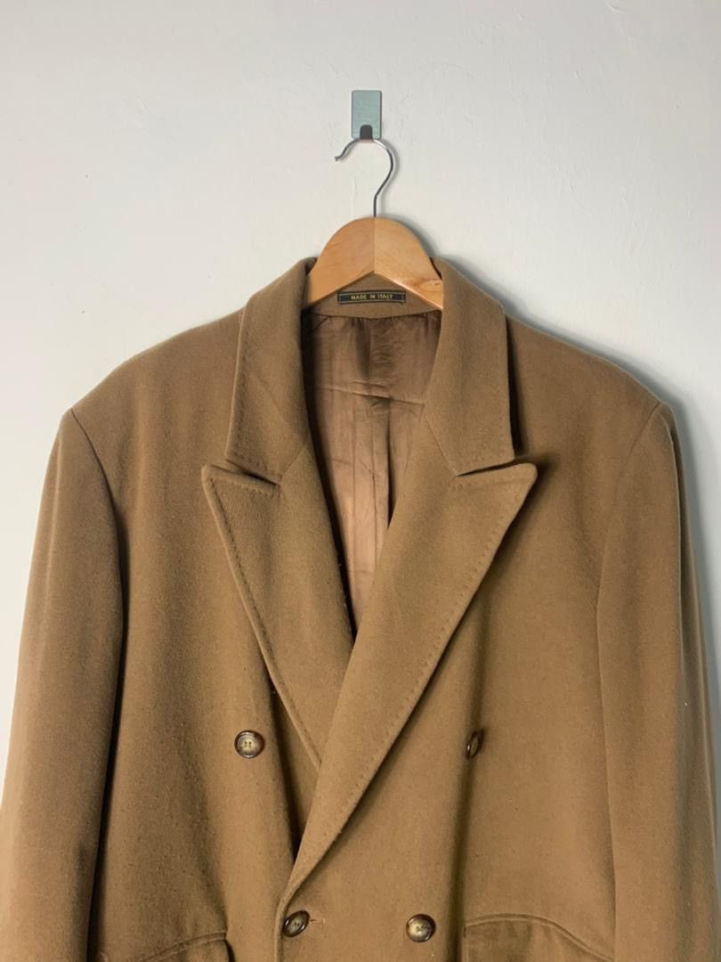 Other Vintage Italian Designer Misto Cashmere Long Jacket Coat Size US L / EU 52-54 / 3 - 7 Thumbnail