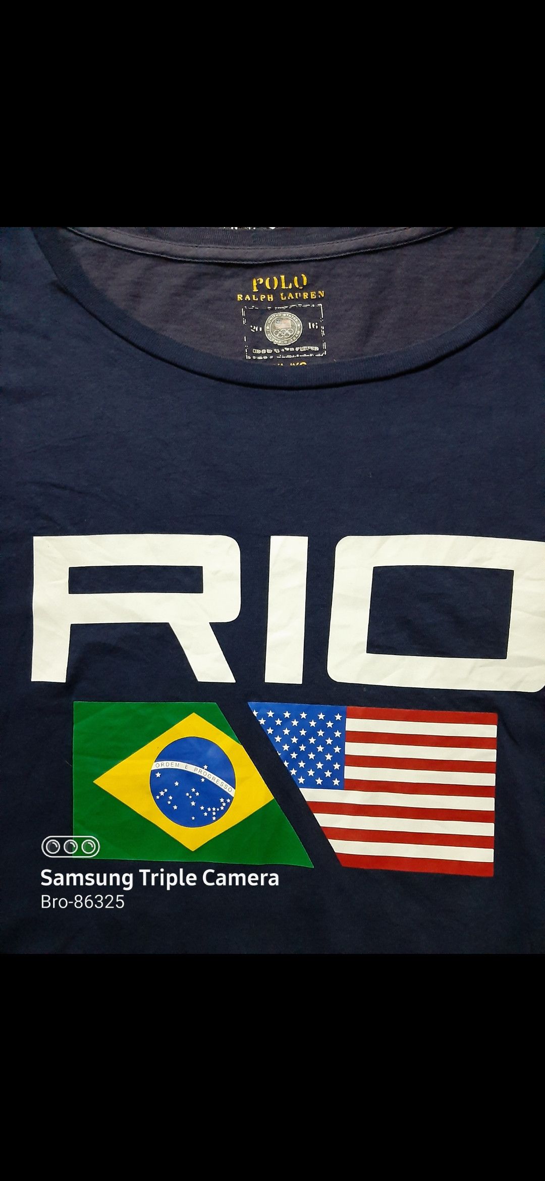 Polo Ralph Lauren × Vintage VINTAGE POLO RALPH LAURENT UNITED STATE OLYMPIC TEAM RIO Size US XXL / EU 58 / 5 - 4 Thumbnail