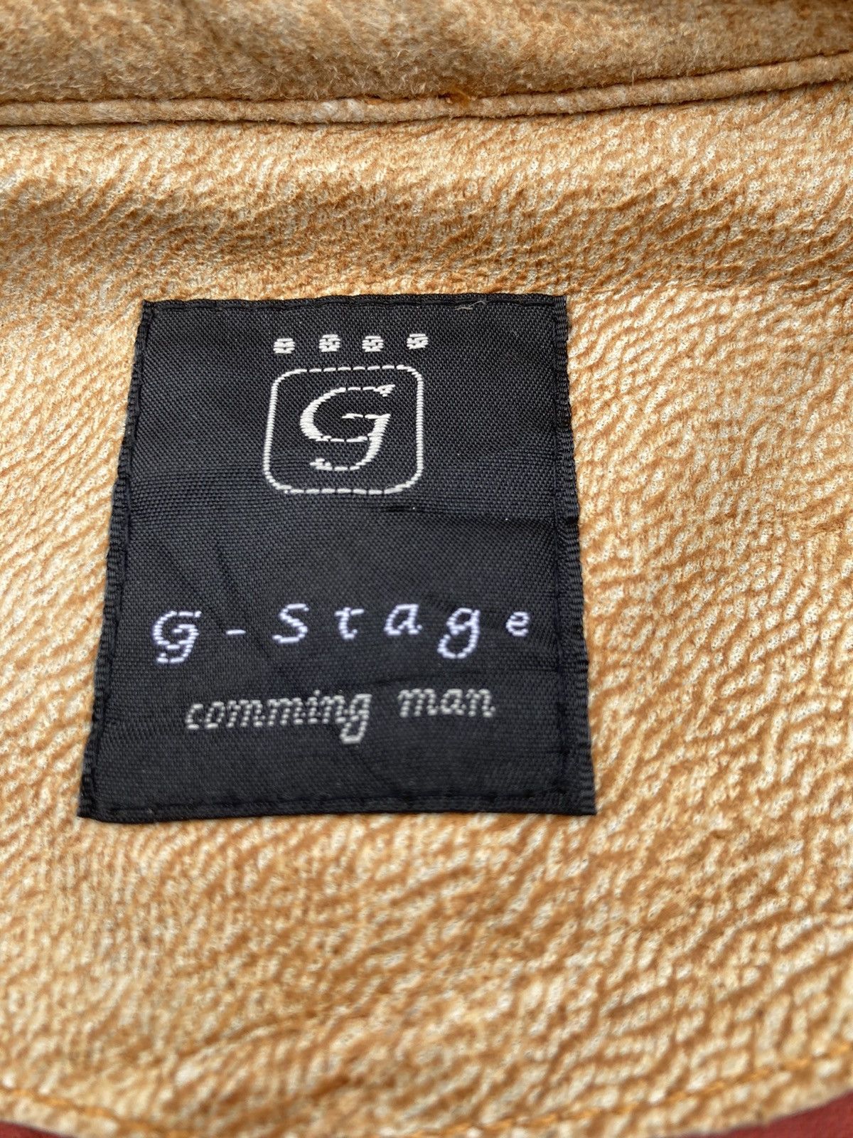 Genuine Leather G STAGE LEATHER JACKET Size US L / EU 52-54 / 3 - 6 Thumbnail