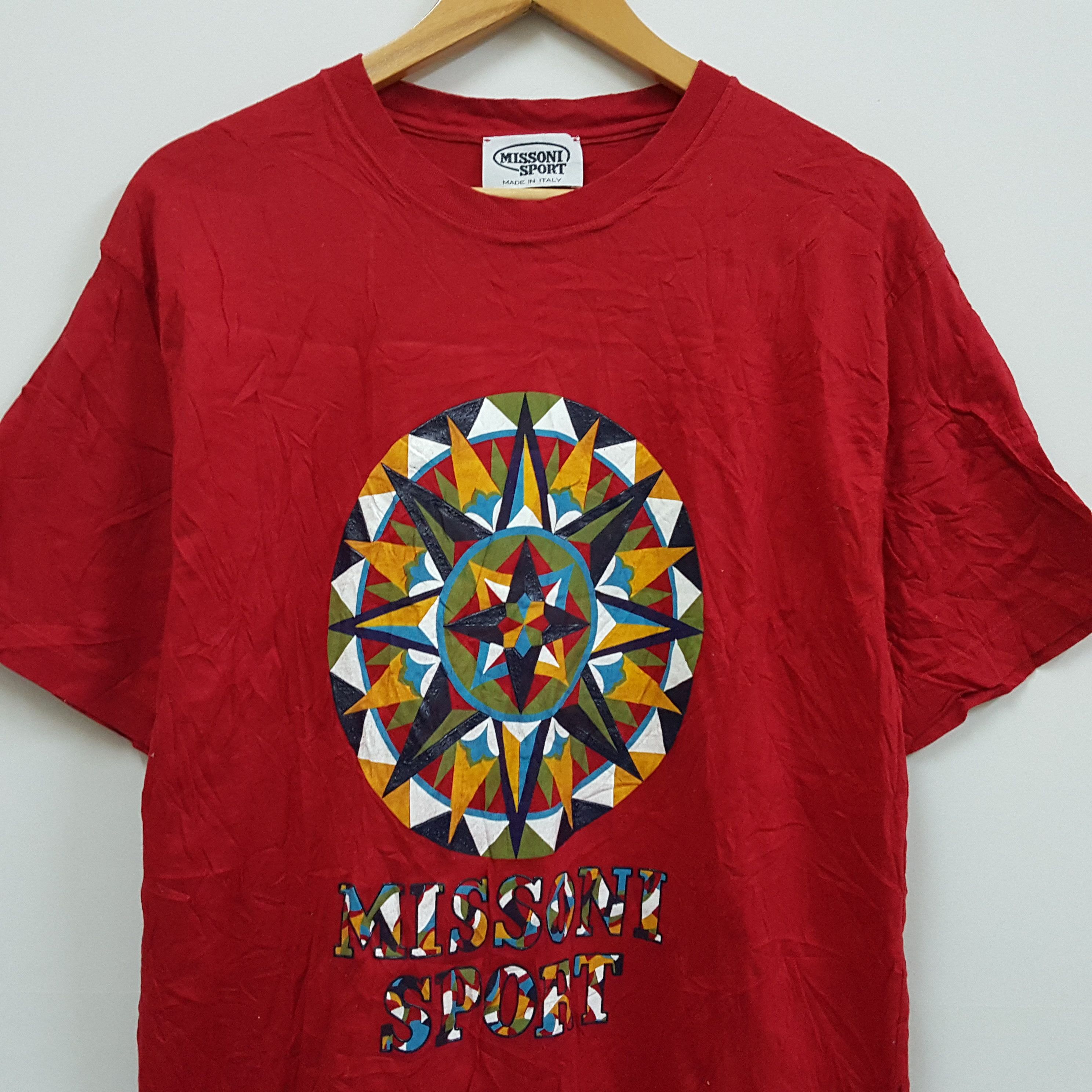 Missoni × Vintage Vintage MOSONNI SPORT nice design t-shirt made in italy Size US M / EU 48-50 / 2 - 2 Thumbnail
