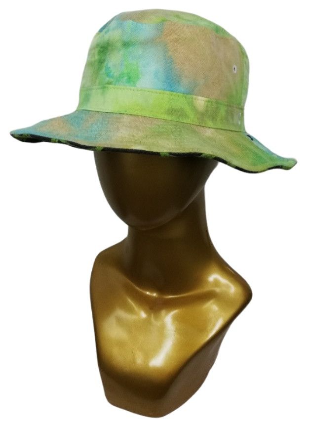 Japanese Brand 🔥Clef Design Riversible Camo And Tie Dye Bucket Hat🔥 Size ONE SIZE - 9 Thumbnail