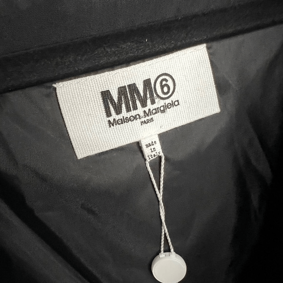 Maison Margiela Maison Margiela MM6 Down Jacket Faux-Leather Black Women’s L Size L / US 10 / IT 46 - 7 Thumbnail