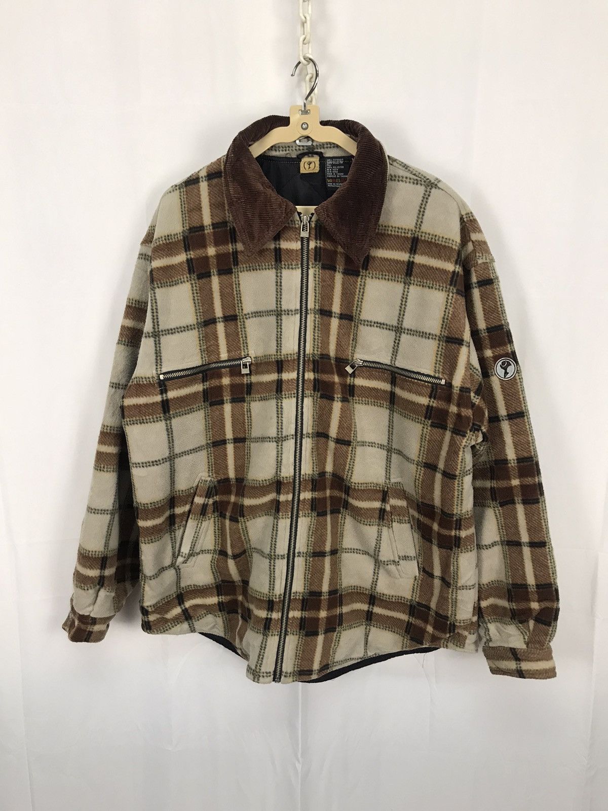 Other Unbrand zipper jacket Size US L / EU 52-54 / 3 - 1 Thumbnail