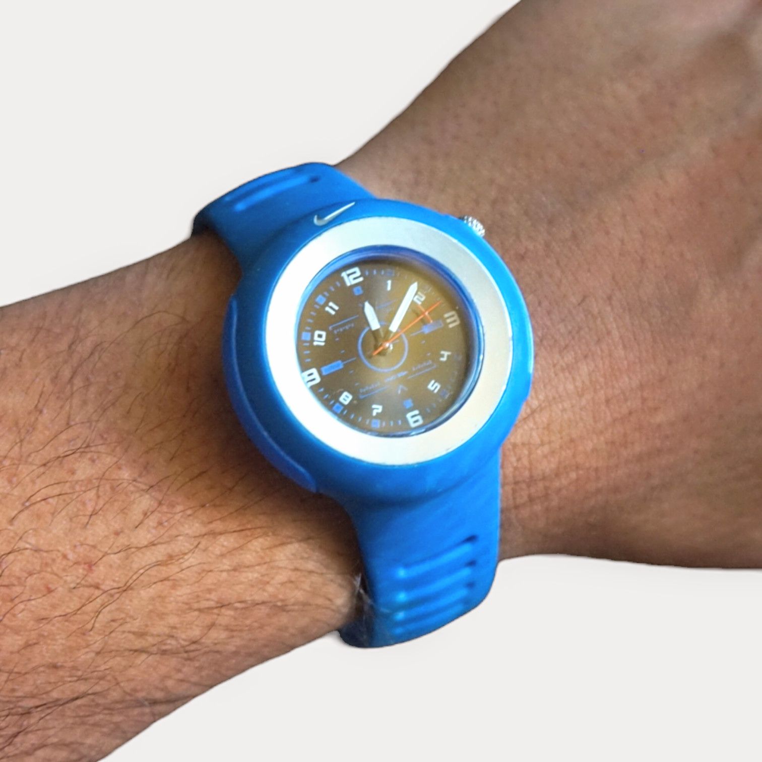 Nike Women's Nike Watch Blue Rubber Size ONE SIZE - 11 Thumbnail