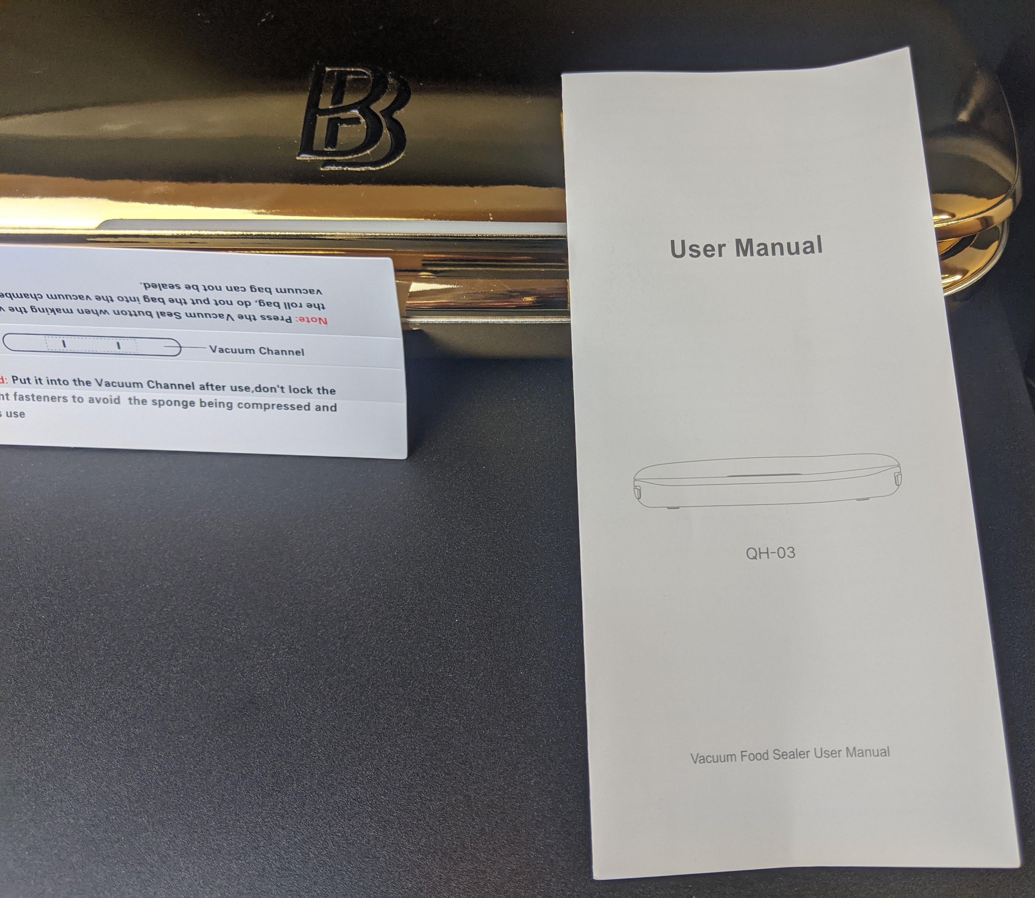 Ben Baller Ben Baller Vacuum Sealer 2.0 Gold Edition Sold Out BBDTC DS Size ONE SIZE - 8 Thumbnail