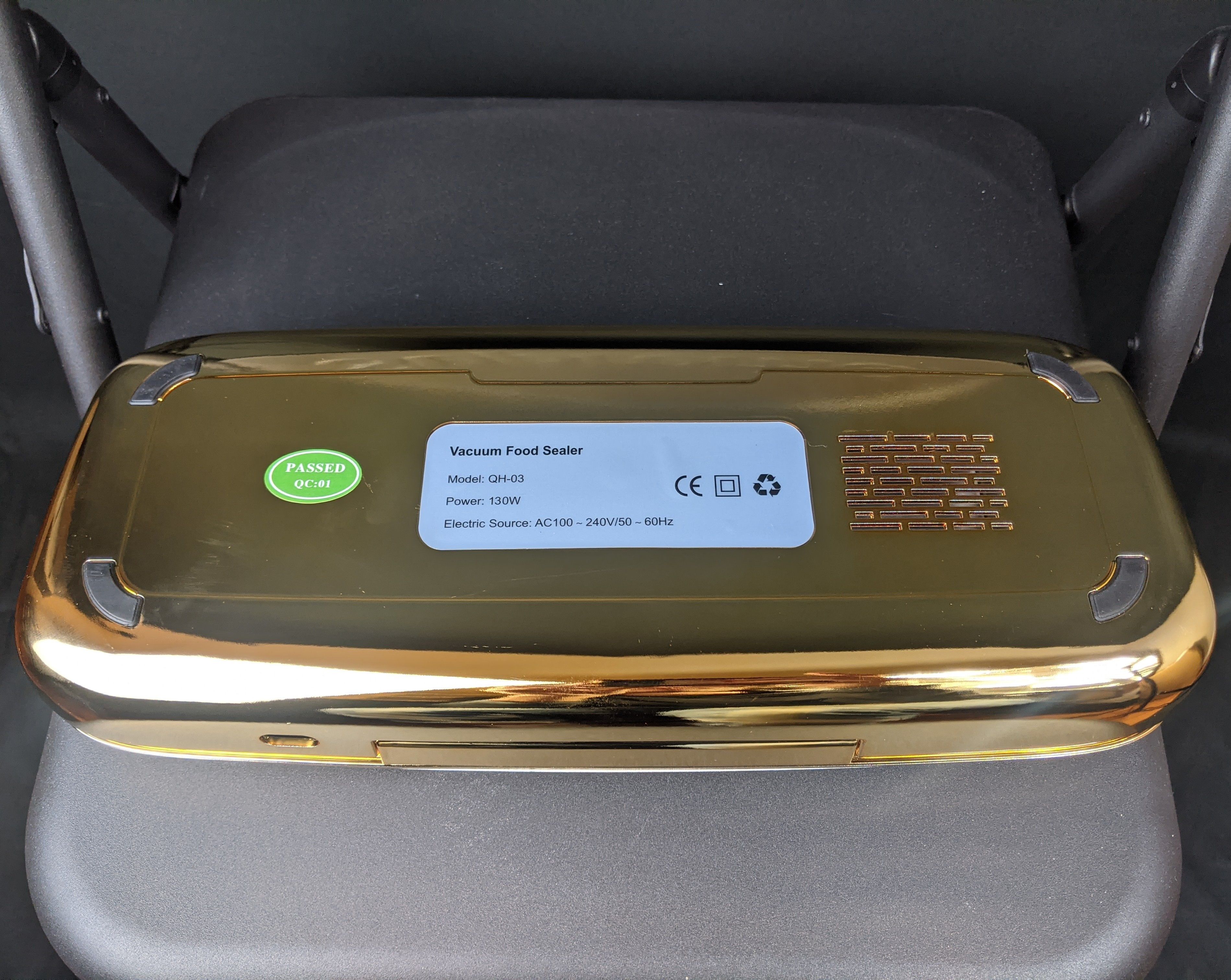 Ben Baller Ben Baller Vacuum Sealer 2.0 Gold Edition Sold Out BBDTC DS Size ONE SIZE - 4 Thumbnail