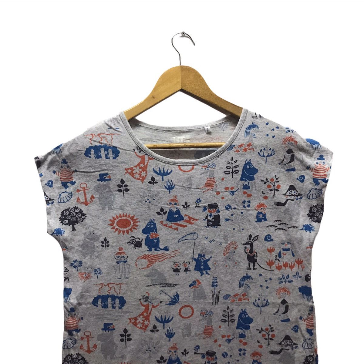 Cartoon Network × Disney Vintage Moomin Cartoon Moomin Shirt Moomin Size US XS / EU 42 / 0 - 2 Thumbnail