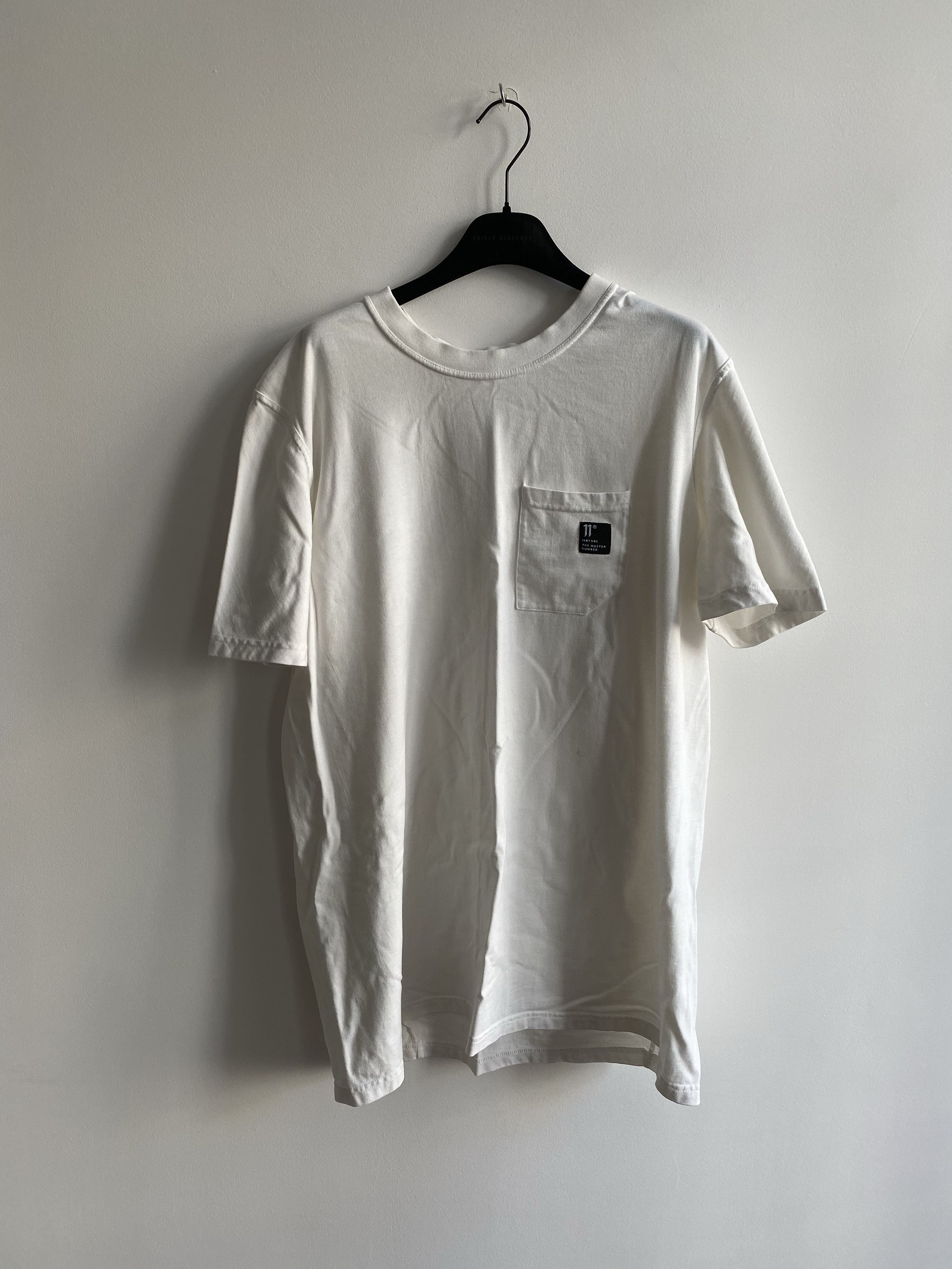 11 By Boris Bidjan Saberi White T-shirt 11 by Boris Bidjan Saberi Size US L / EU 52-54 / 3 - 1 Thumbnail