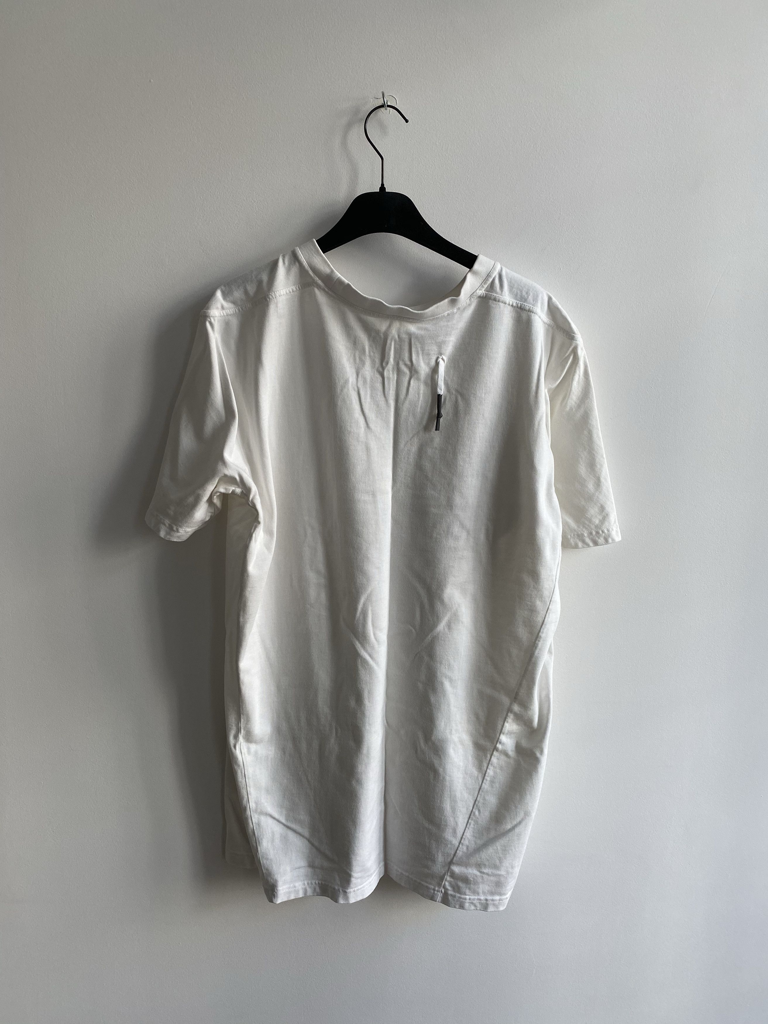 11 By Boris Bidjan Saberi White T-shirt 11 by Boris Bidjan Saberi Size US L / EU 52-54 / 3 - 3 Thumbnail
