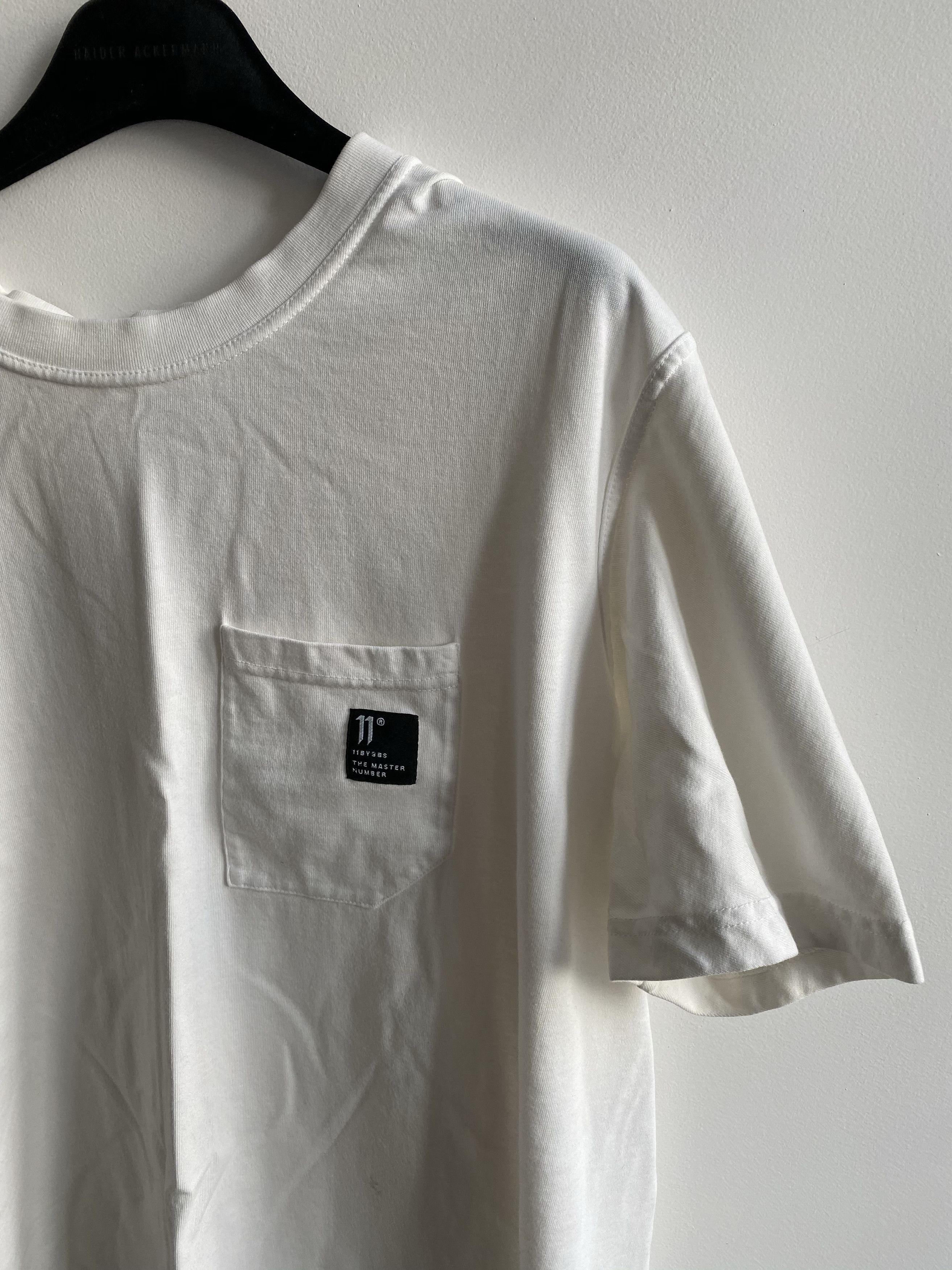 11 By Boris Bidjan Saberi White T-shirt 11 by Boris Bidjan Saberi Size US L / EU 52-54 / 3 - 2 Thumbnail
