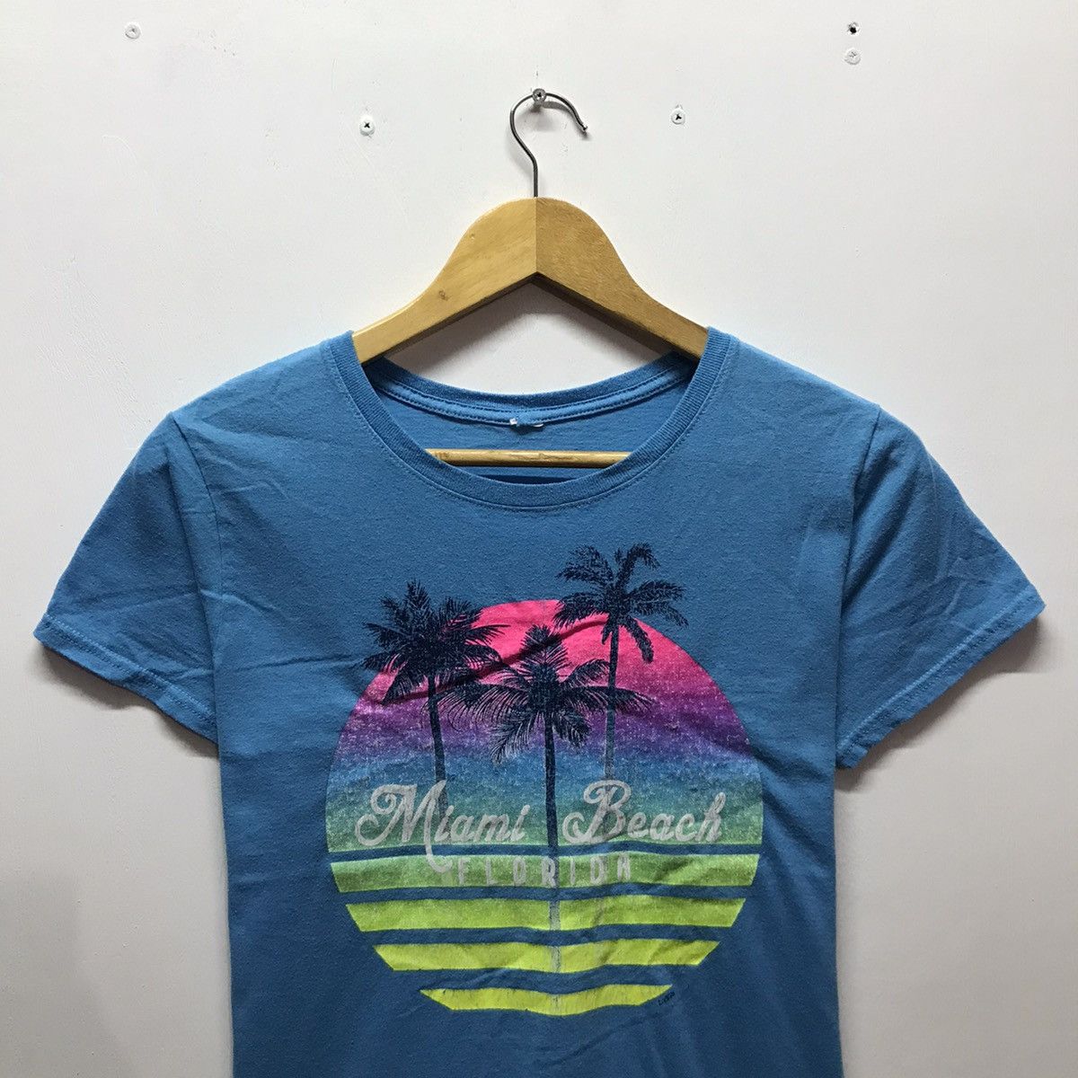 Vintage Vintage Hawaii Shirt Miami Beach Florida Size US S / EU 44-46 / 1 - 3 Thumbnail