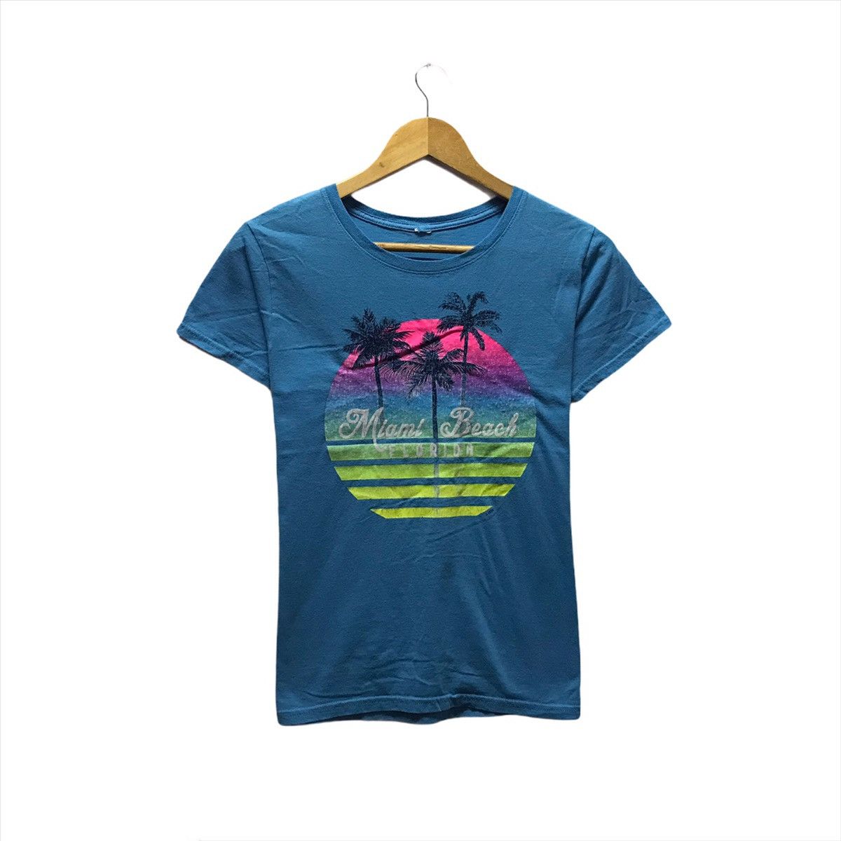 Vintage Vintage Hawaii Shirt Miami Beach Florida Size US S / EU 44-46 / 1 - 1 Thumbnail