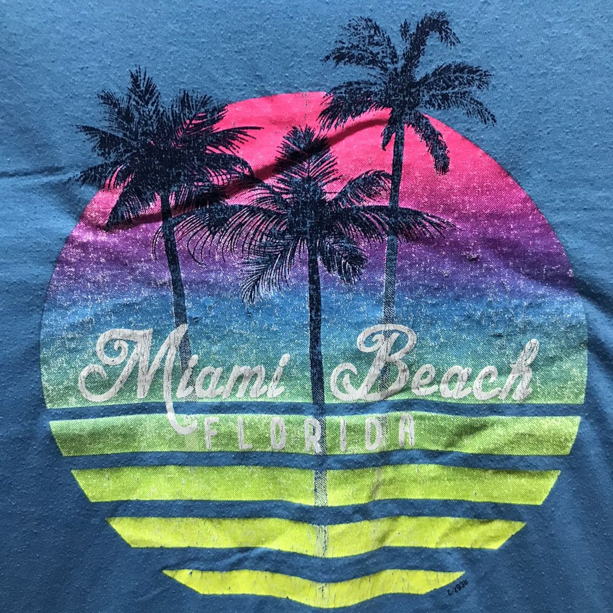 Vintage Vintage Hawaii Shirt Miami Beach Florida Size US S / EU 44-46 / 1 - 2 Thumbnail