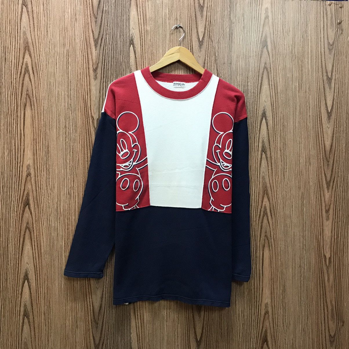 Disney × Mickey Mouse × Vintage Vintage Mickey Mouse Sweatshirt Size US M / EU 48-50 / 2 - 2 Thumbnail