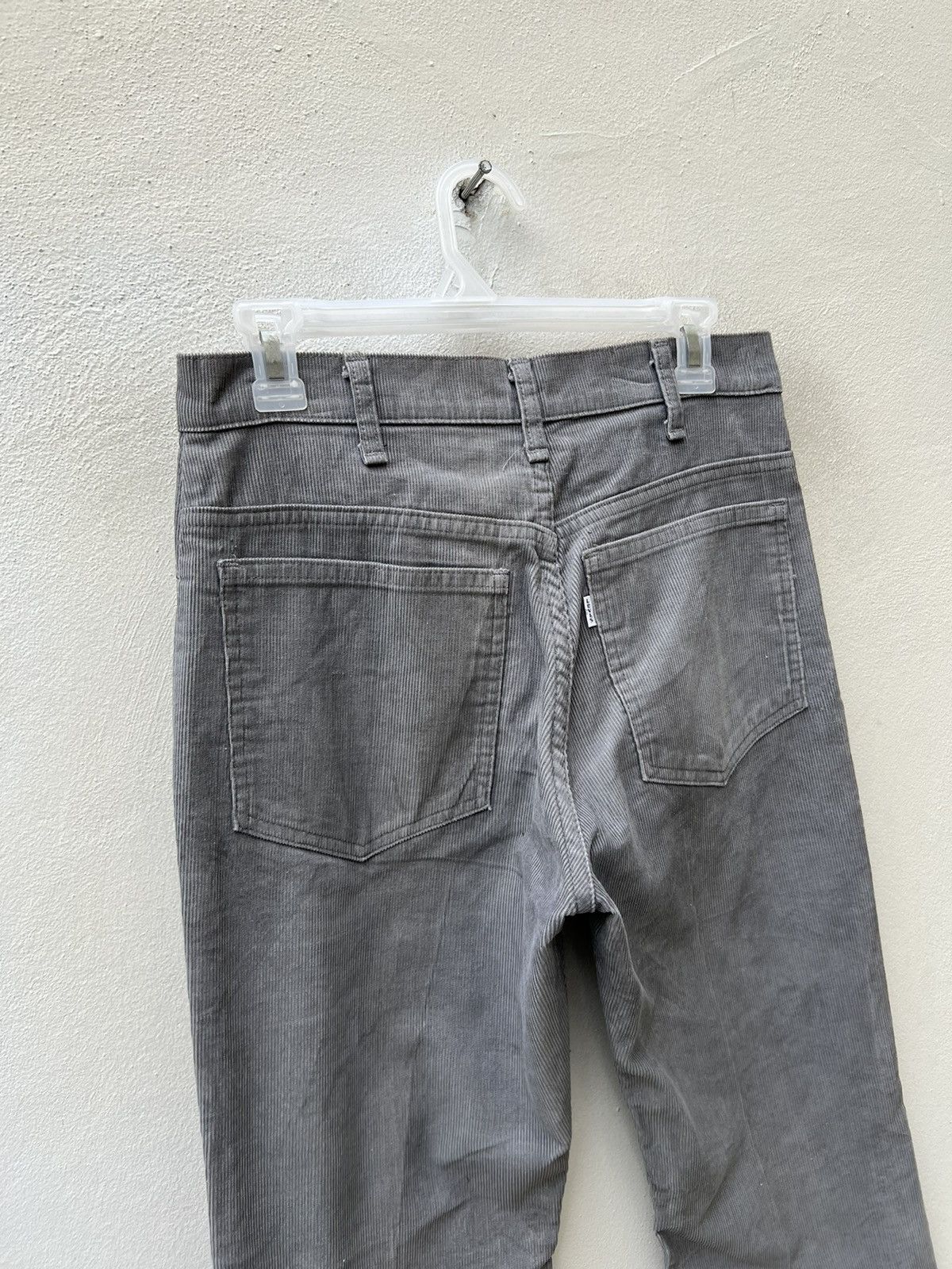 Levi's 70s 80s Levi’s 646 Fade Grey Corduroy Flare Jeans Size US 30 / EU 46 - 14 Thumbnail