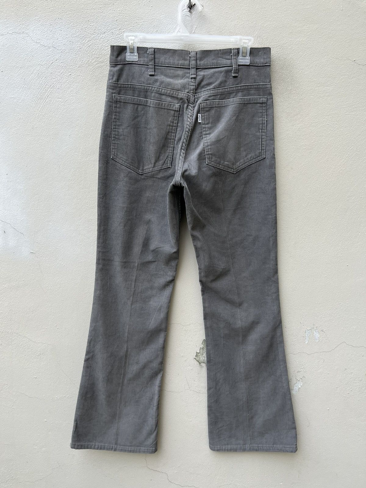 Levi's 70s 80s Levi’s 646 Fade Grey Corduroy Flare Jeans Size US 30 / EU 46 - 13 Thumbnail