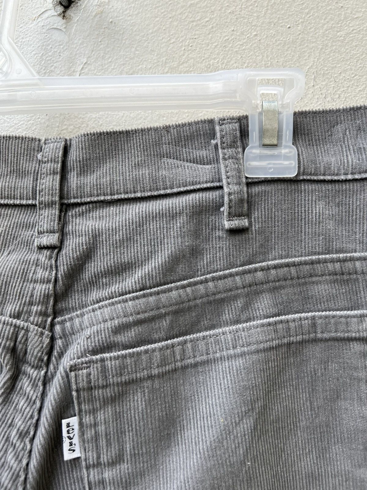 Levi's 70s 80s Levi’s 646 Fade Grey Corduroy Flare Jeans Size US 30 / EU 46 - 17 Thumbnail