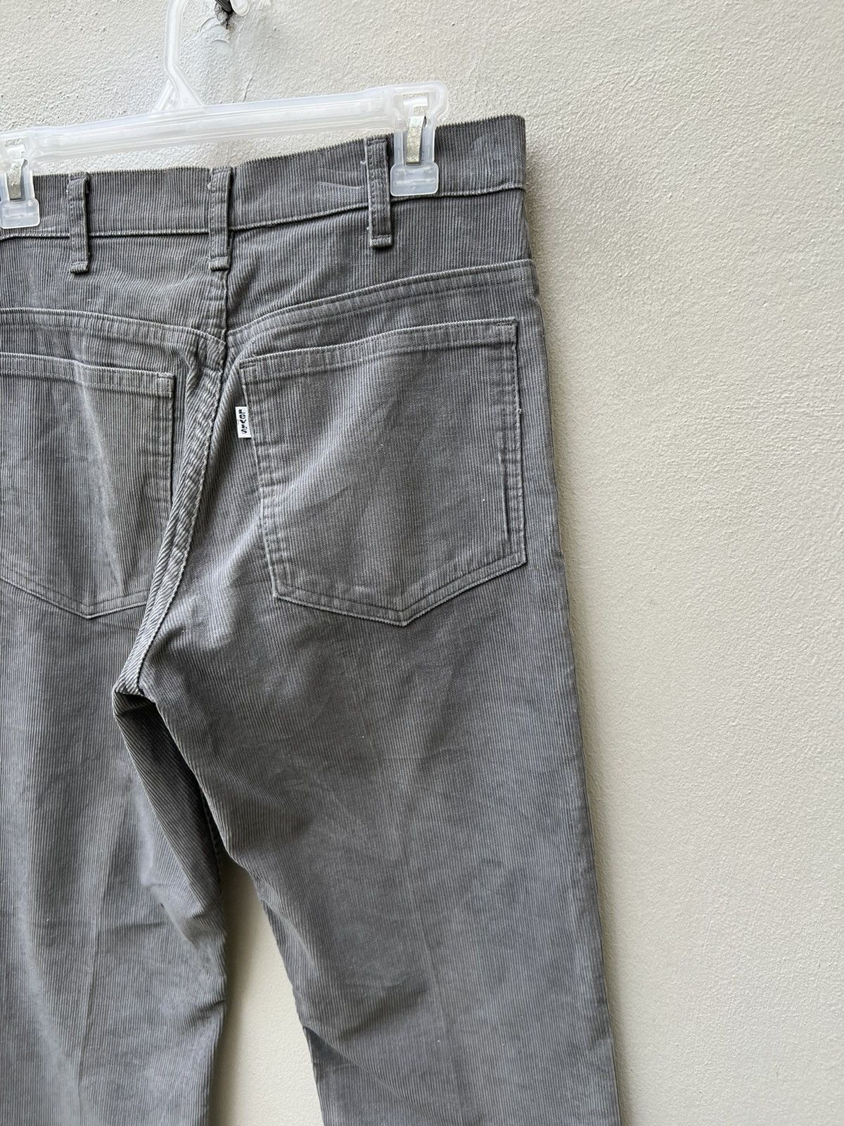 Levi's 70s 80s Levi’s 646 Fade Grey Corduroy Flare Jeans Size US 30 / EU 46 - 16 Thumbnail