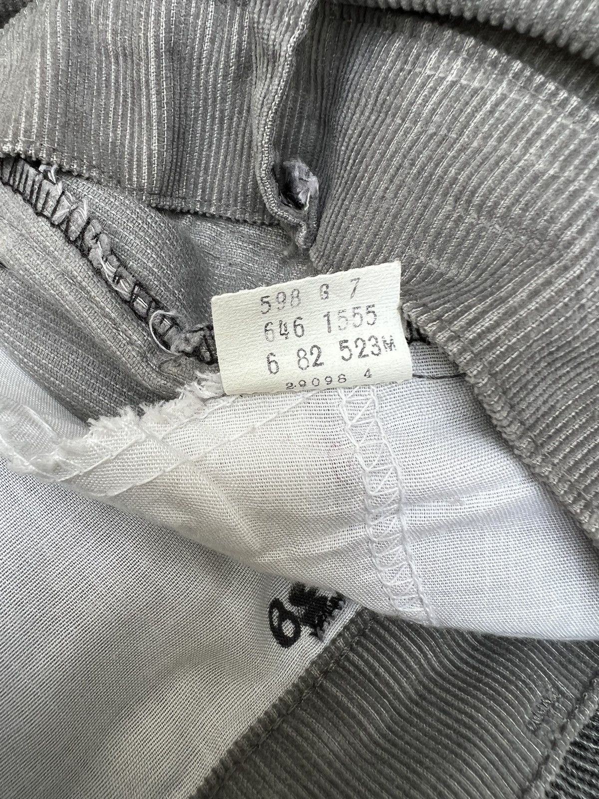Levi's 70s 80s Levi’s 646 Fade Grey Corduroy Flare Jeans Size US 30 / EU 46 - 20 Thumbnail