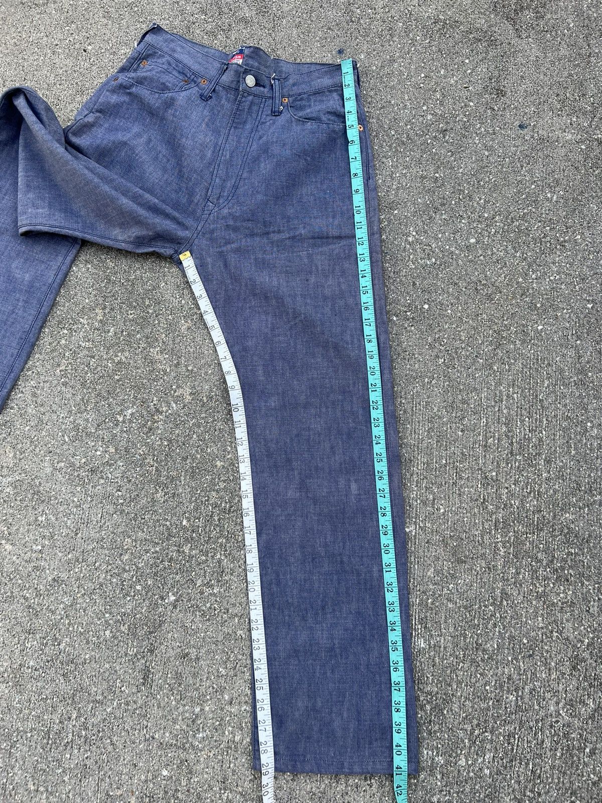 45rpm Vintage 45rpm Japan NMD Denim Jeans Size US 30 / EU 46 - 4 Thumbnail