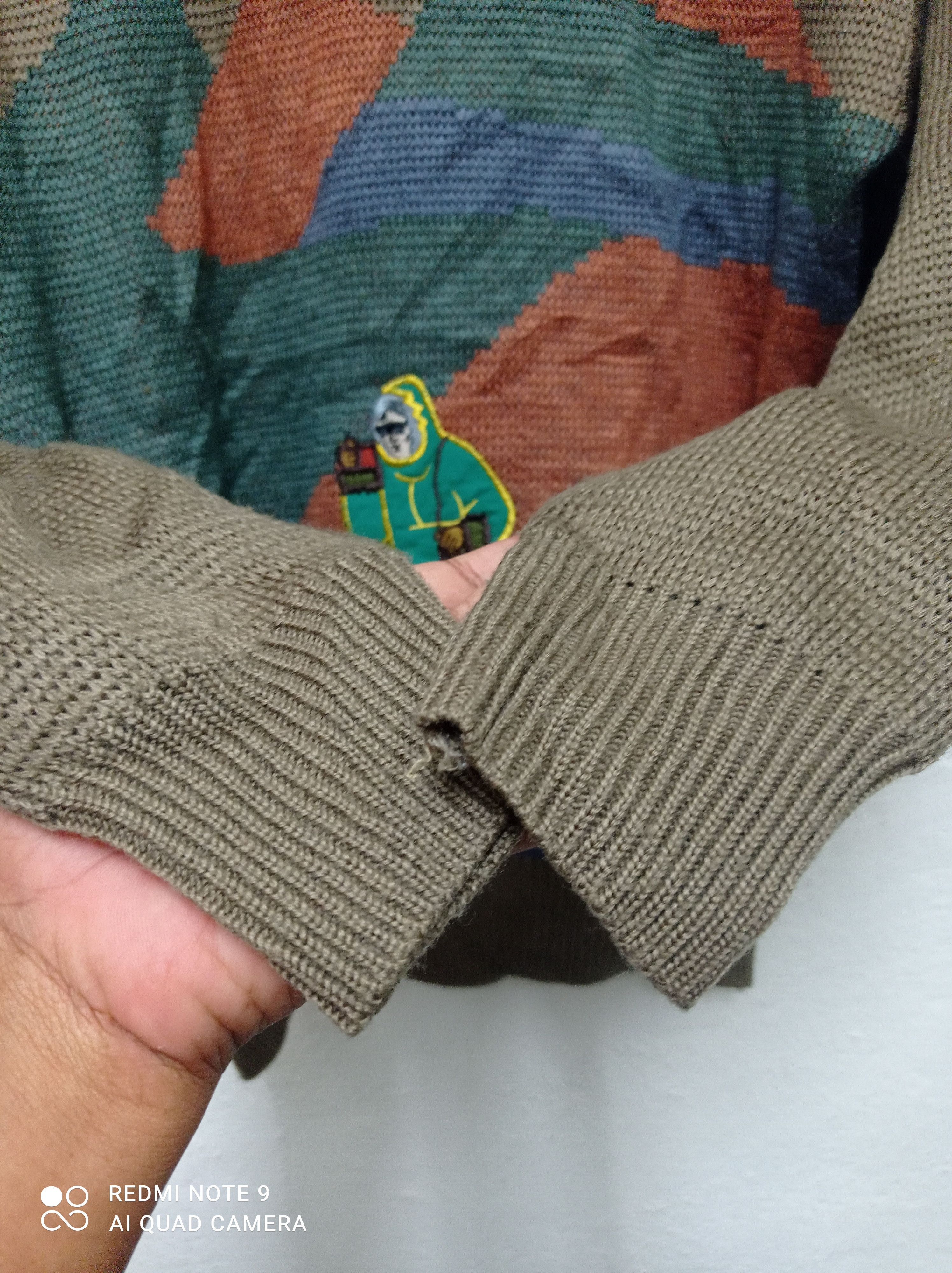 Japanese Brand × Other Japanese Brand Knitwear Cordoba Men with a dog at mountain Size US L / EU 52-54 / 3 - 10 Thumbnail