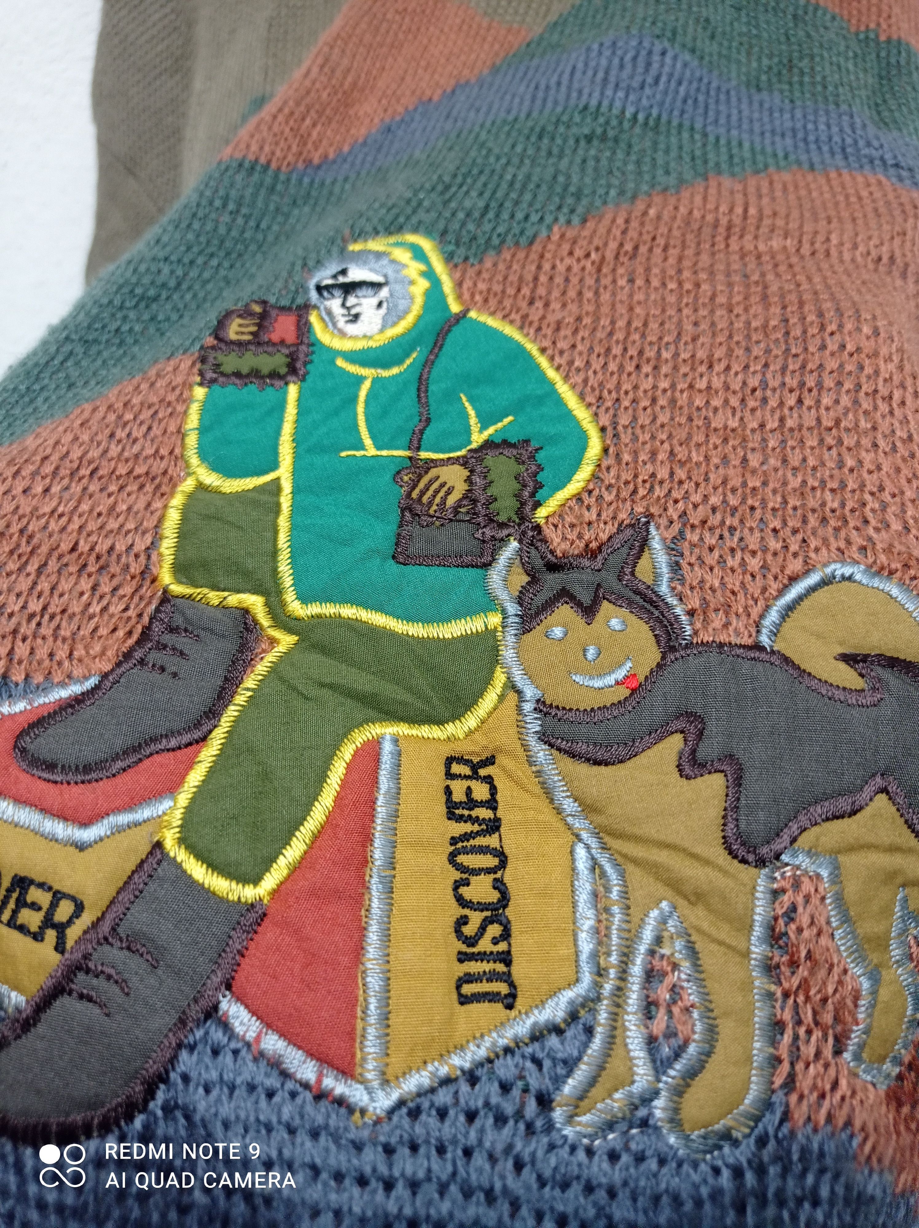 Japanese Brand × Other Japanese Brand Knitwear Cordoba Men with a dog at mountain Size US L / EU 52-54 / 3 - 14 Thumbnail