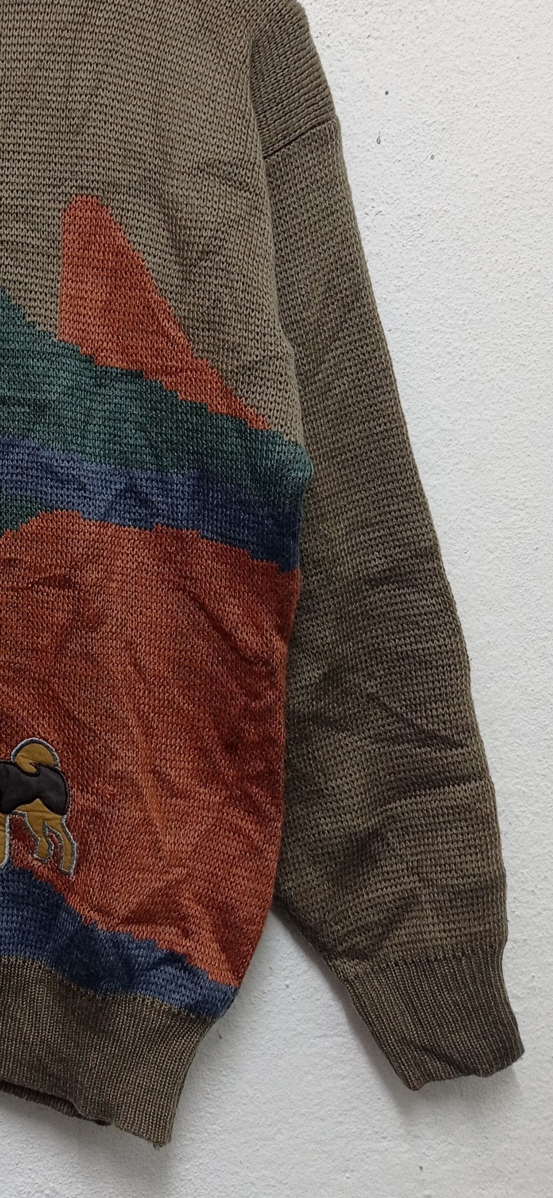 Japanese Brand × Other Japanese Brand Knitwear Cordoba Men with a dog at mountain Size US L / EU 52-54 / 3 - 4 Thumbnail