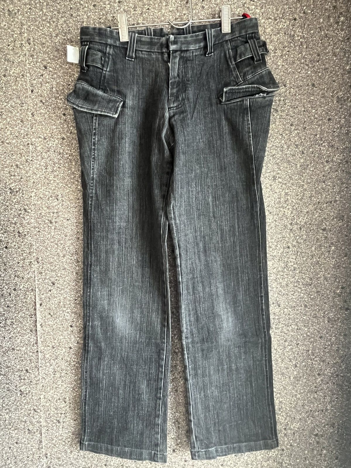 image of Distressed Denim Brand Jeans Ft53 in Black, Men's (Size 31)