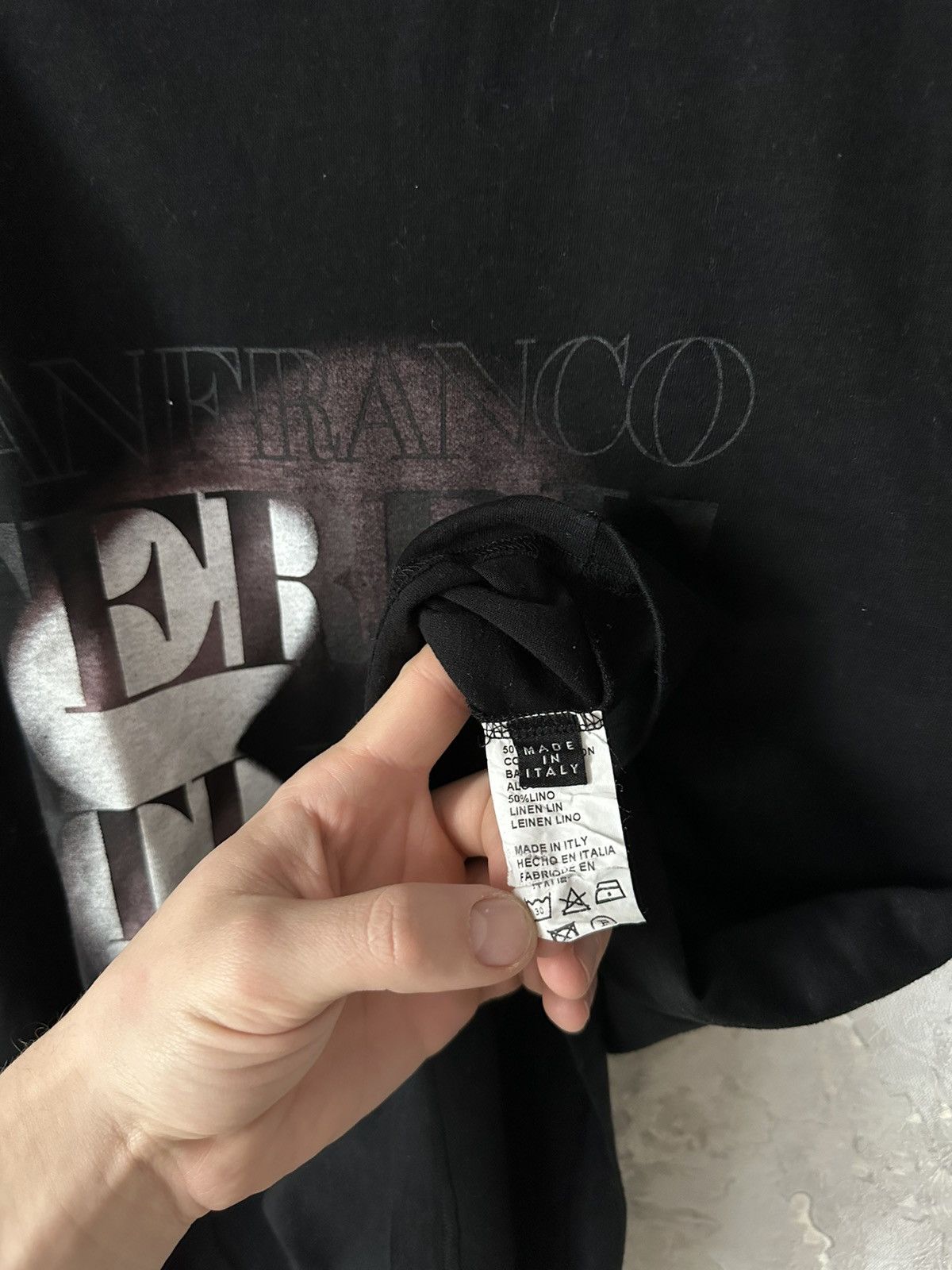 Ferre × Gianfranco Ferre × Vintage Vintage Gianfranco Ferre Studio Italy T Shirt Size US XL / EU 56 / 4 - 5 Thumbnail